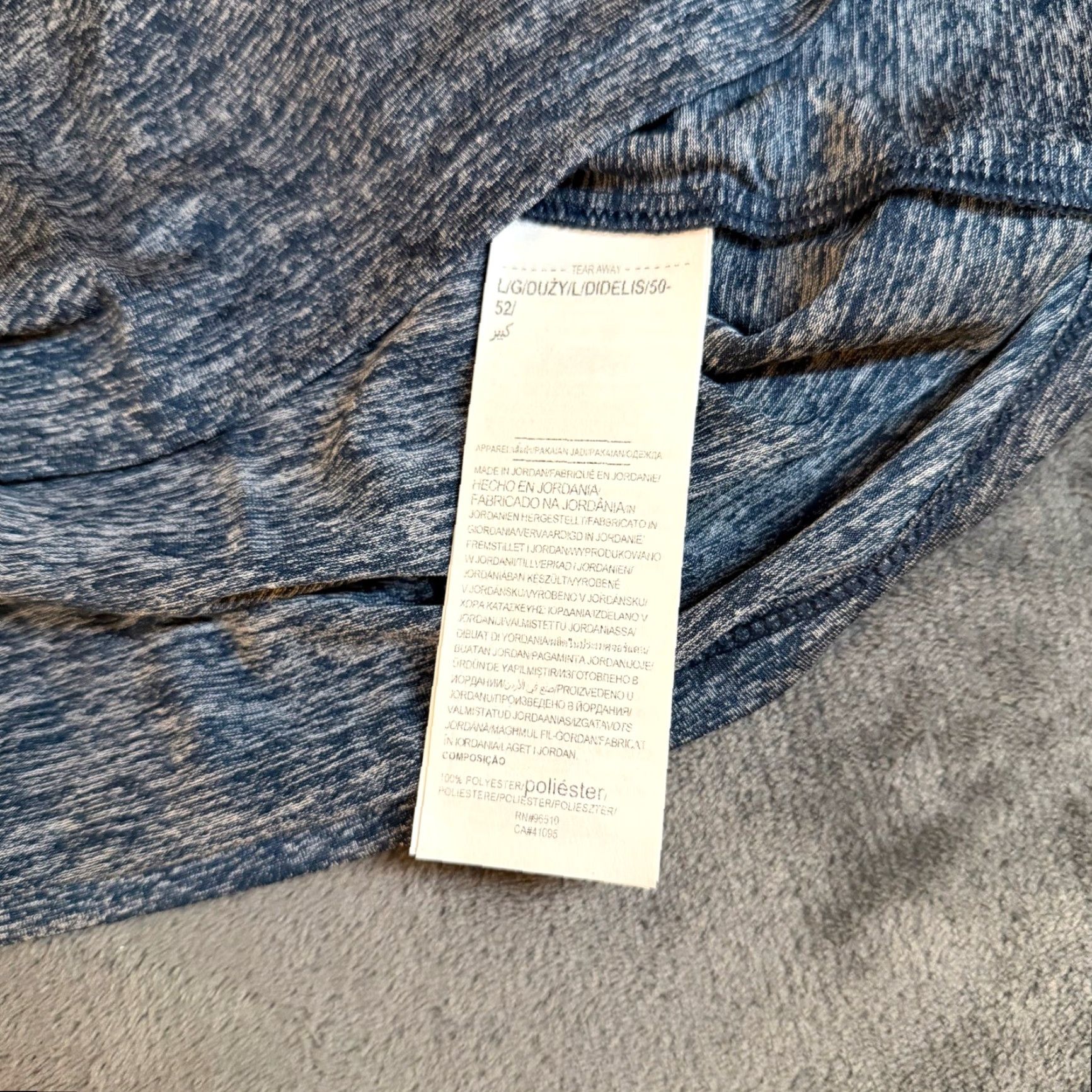 Under Armour Under Armour Tech T-Shirt Loose Fit Short Sleeve Heather Blue Mens Large NWT Size US L / EU 52-54 / 3 - 7 Thumbnail