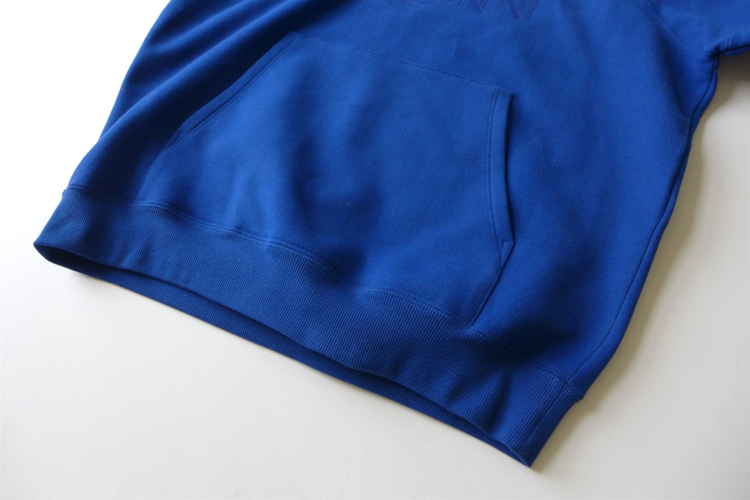 Saint Laurent Paris Saint Laurent Logo Embroidery Hoodie - Blue Cotton Size US M / EU 48-50 / 2 - 13 Thumbnail