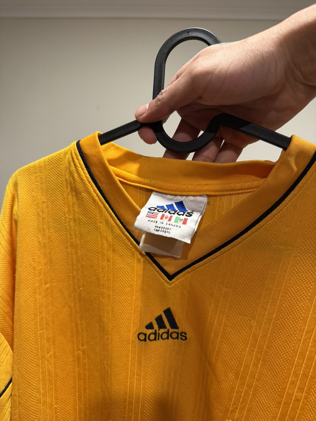 Adidas Vintage Adidas jersey Size US L / EU 52-54 / 3 - 2 Thumbnail