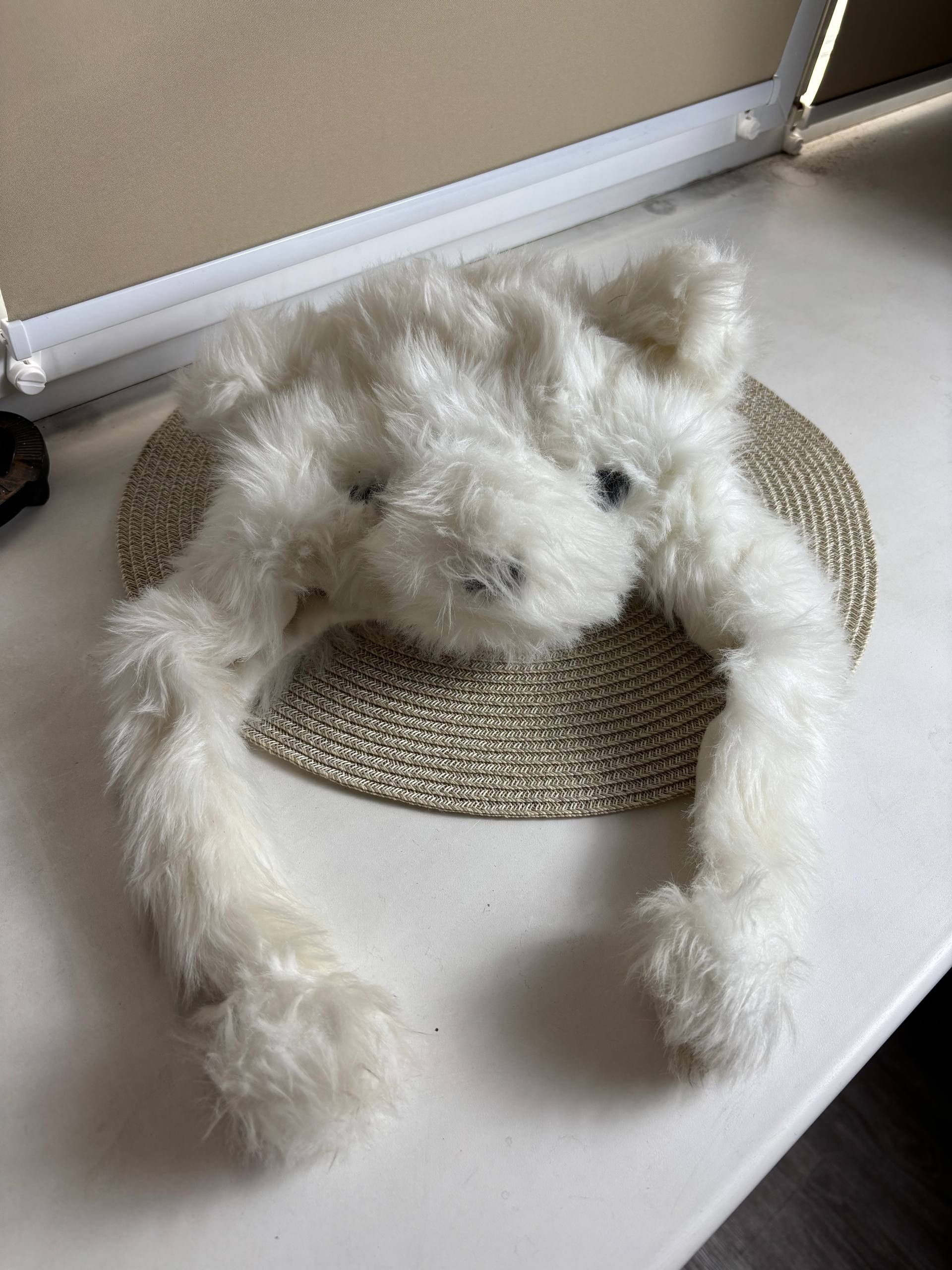 Hysteric Glamour Y2K Fuzzy Opium Glamour Faux Fur Teddy Hat Size ONE SIZE - 1 Thumbnail
