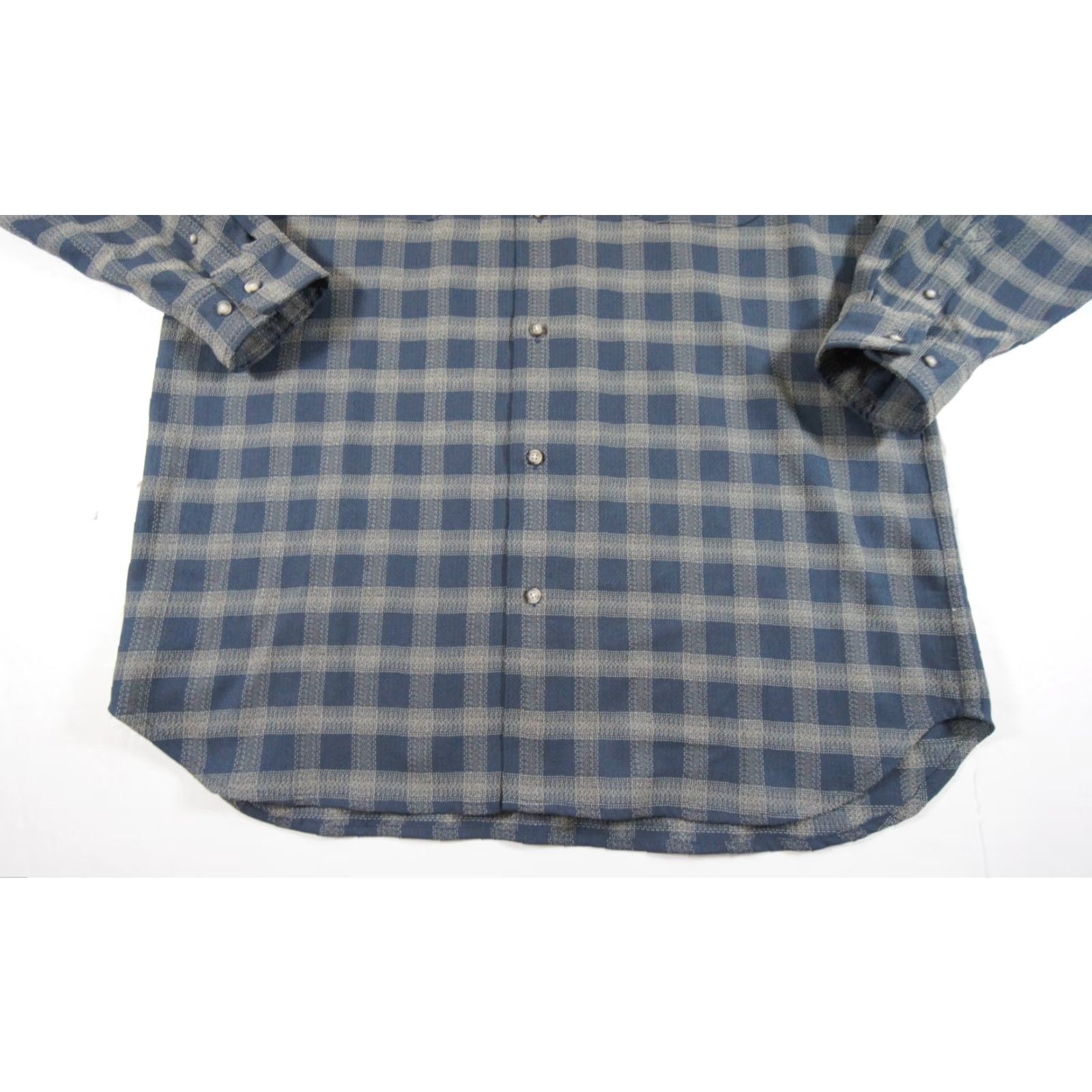 The North Face VINTAGE The North Face Shirt Mens XL Blue Button Up Long Sleeve Check Outdoor Casual Mens XL Blue The North Face Shirt 90s Event Size US XL / EU 56 / 4 - 3 Thumbnail
