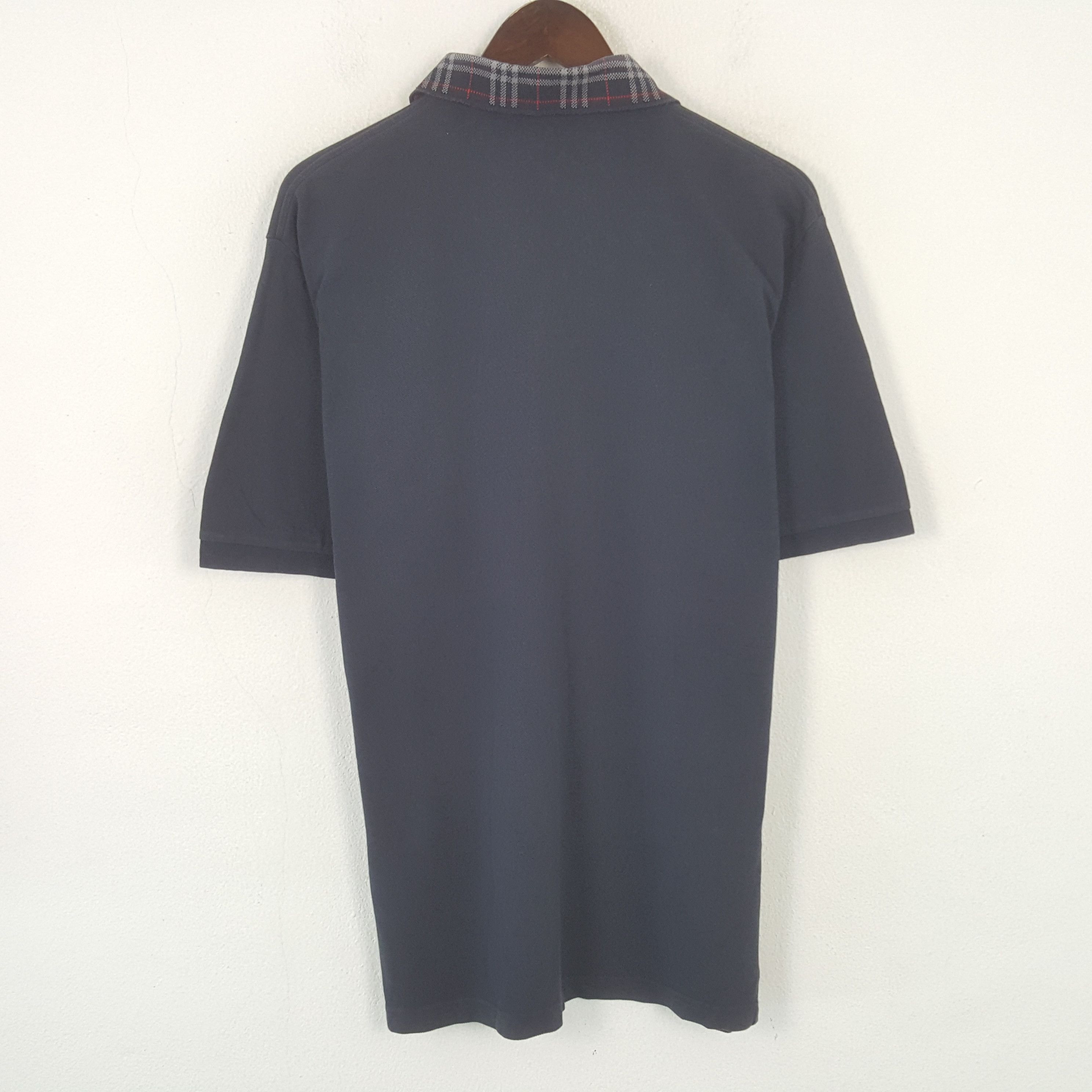 Burberry Vintage Burberry Of London Collar Nova Check Polos Shirt Size US L / EU 52-54 / 3 - 3 Thumbnail
