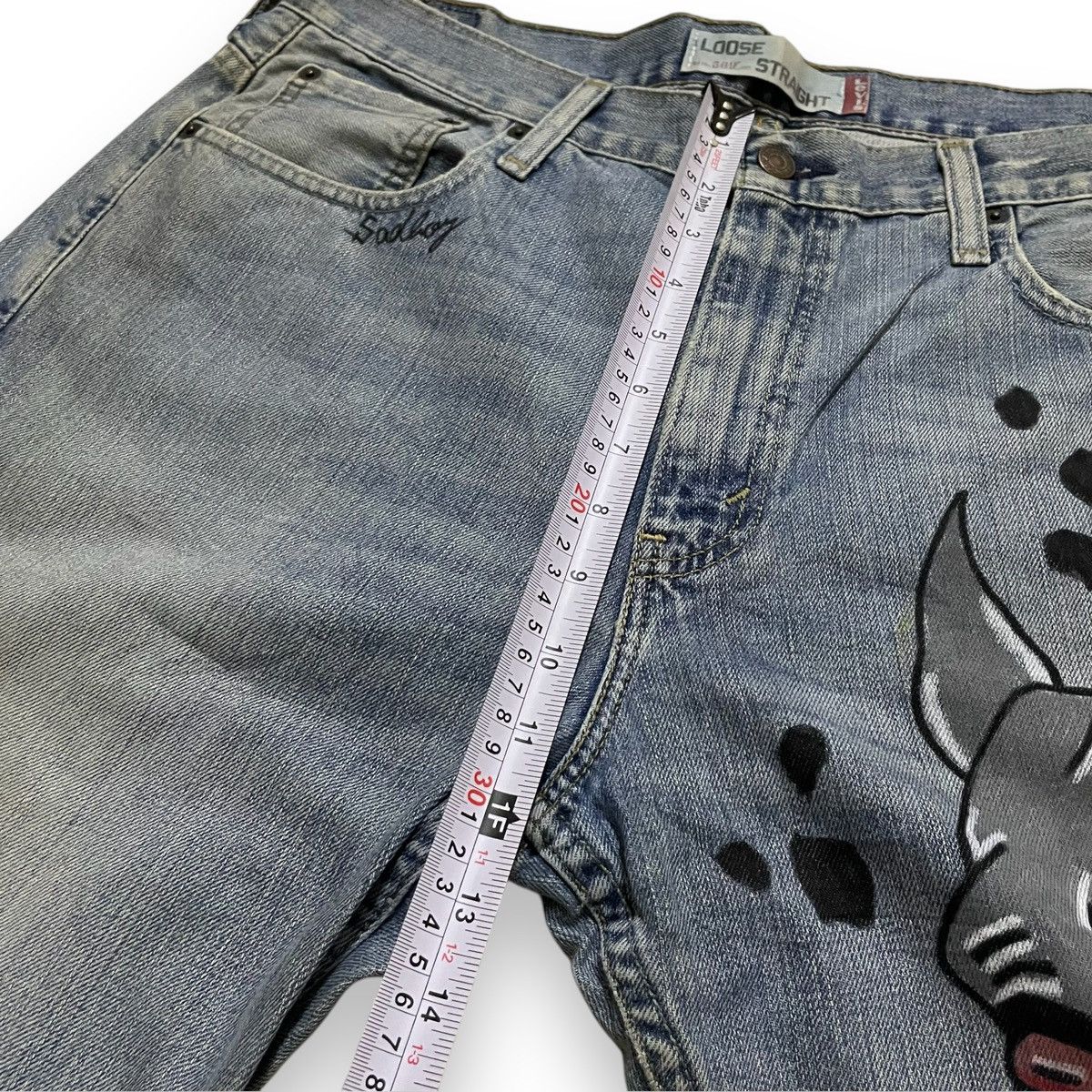 Levi's ORIGINAL LEVIS LOT569 LOOSE STRAIGHTCUT CUSTOM (37×45) Size US 37 - 14 Thumbnail