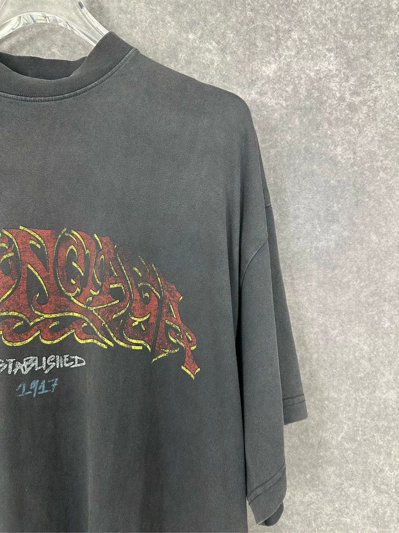 Balenciaga Balenciaga Make old printed logo short sleeves Size US M / EU 48-50 / 2 - 5 Thumbnail