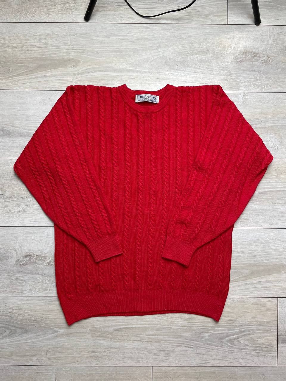 Vintage Burberrys sweater 80s