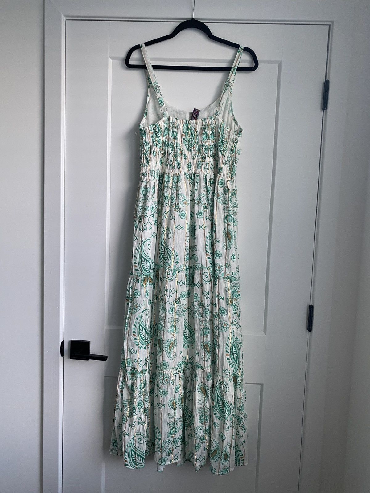 Other Me 2 Magic Anthropologie Boho Paisely summer Maxi Dress NWT Size XL / US 12-14 / IT 48-50 - 7 Thumbnail