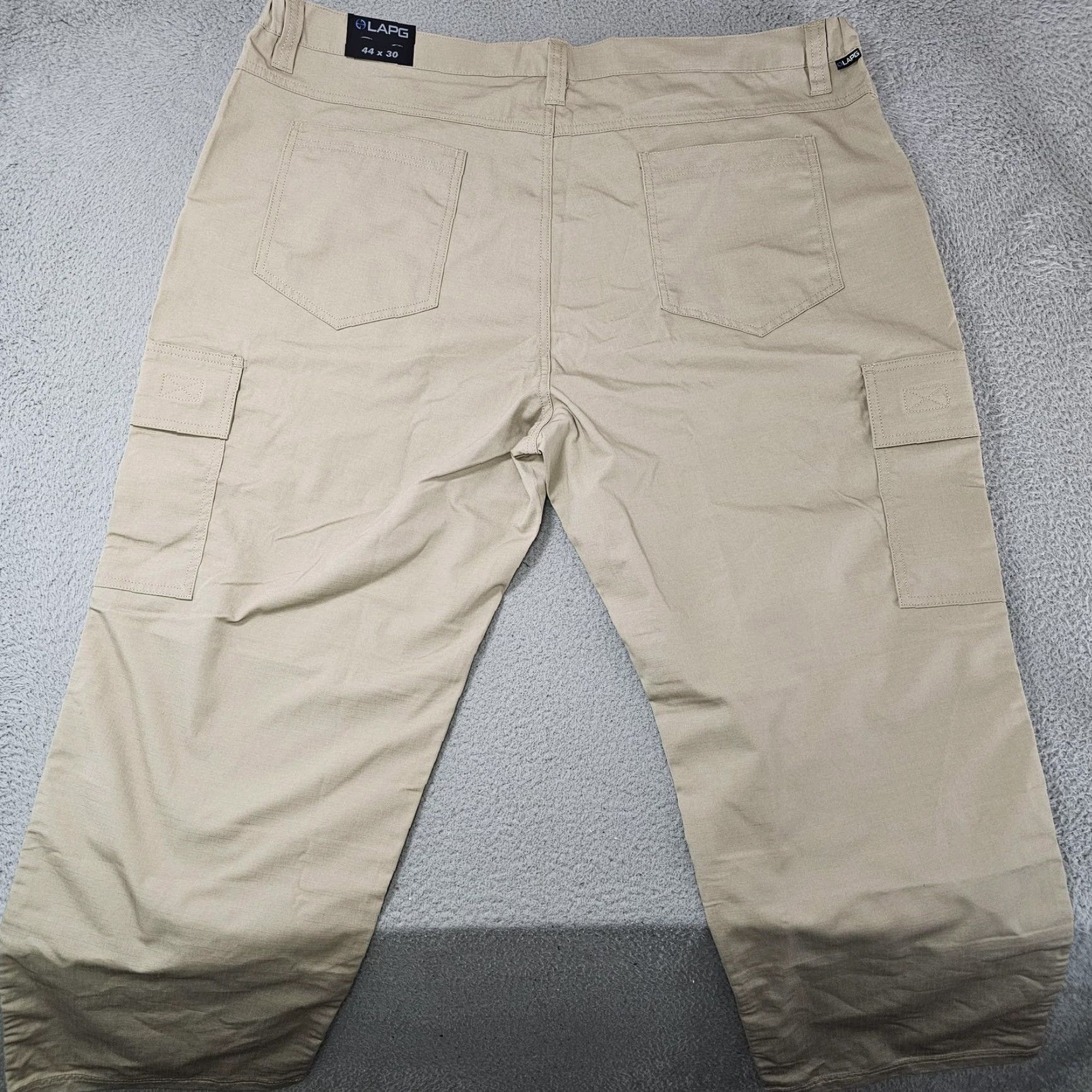 Vintage LA Police Gear Pants Mens 44x30 Khaki Core Cargo Ripstop Tactical Work BTP9001 Size US 44 / EU 60 - 7 Thumbnail