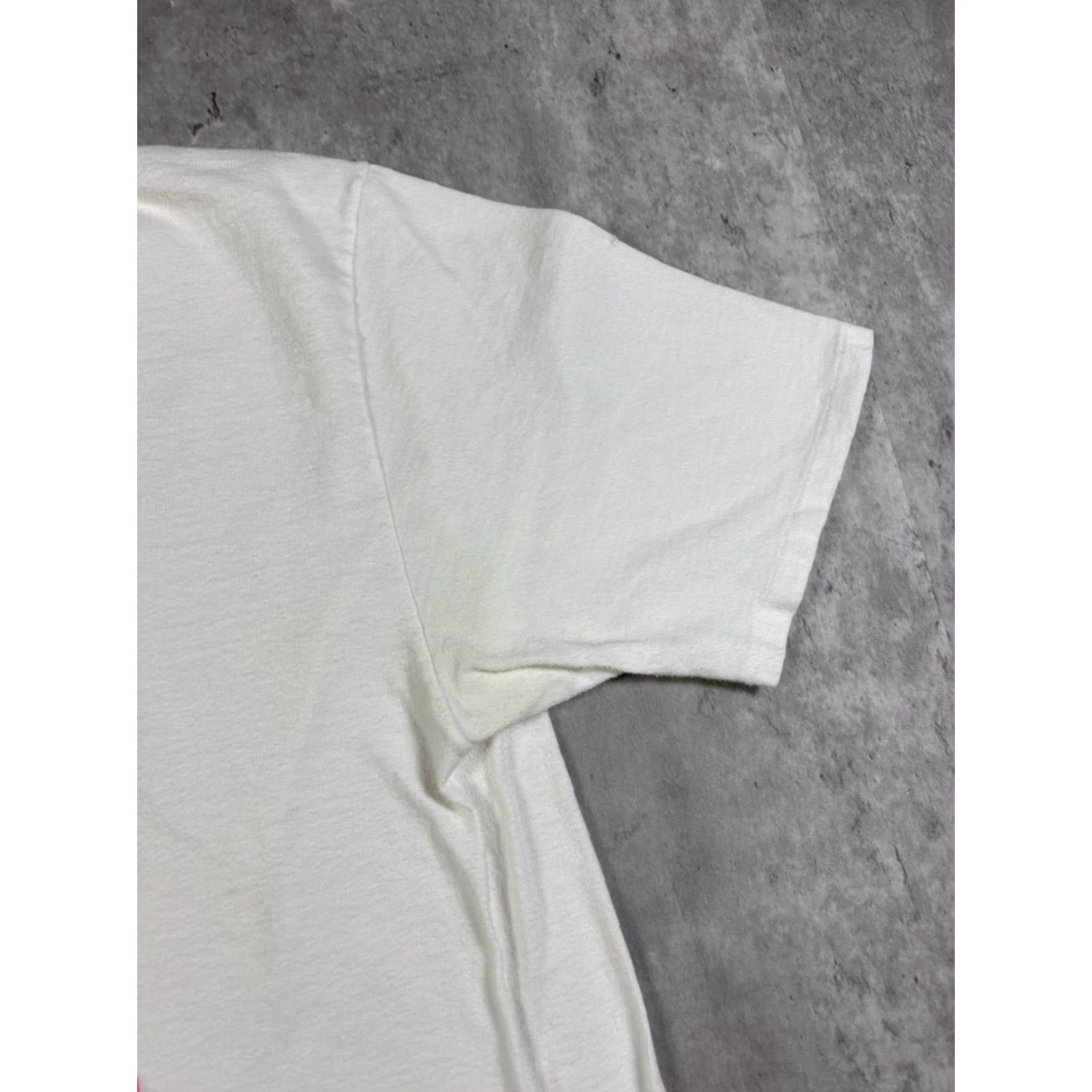 Vintage VINTAGE Tropical Parrot Bird Nature T Shirt White L Mens Crew Neck 80s 90s Graphic Print Short Sleeve Cotton Size US L / EU 52-54 / 3 - 4 Thumbnail