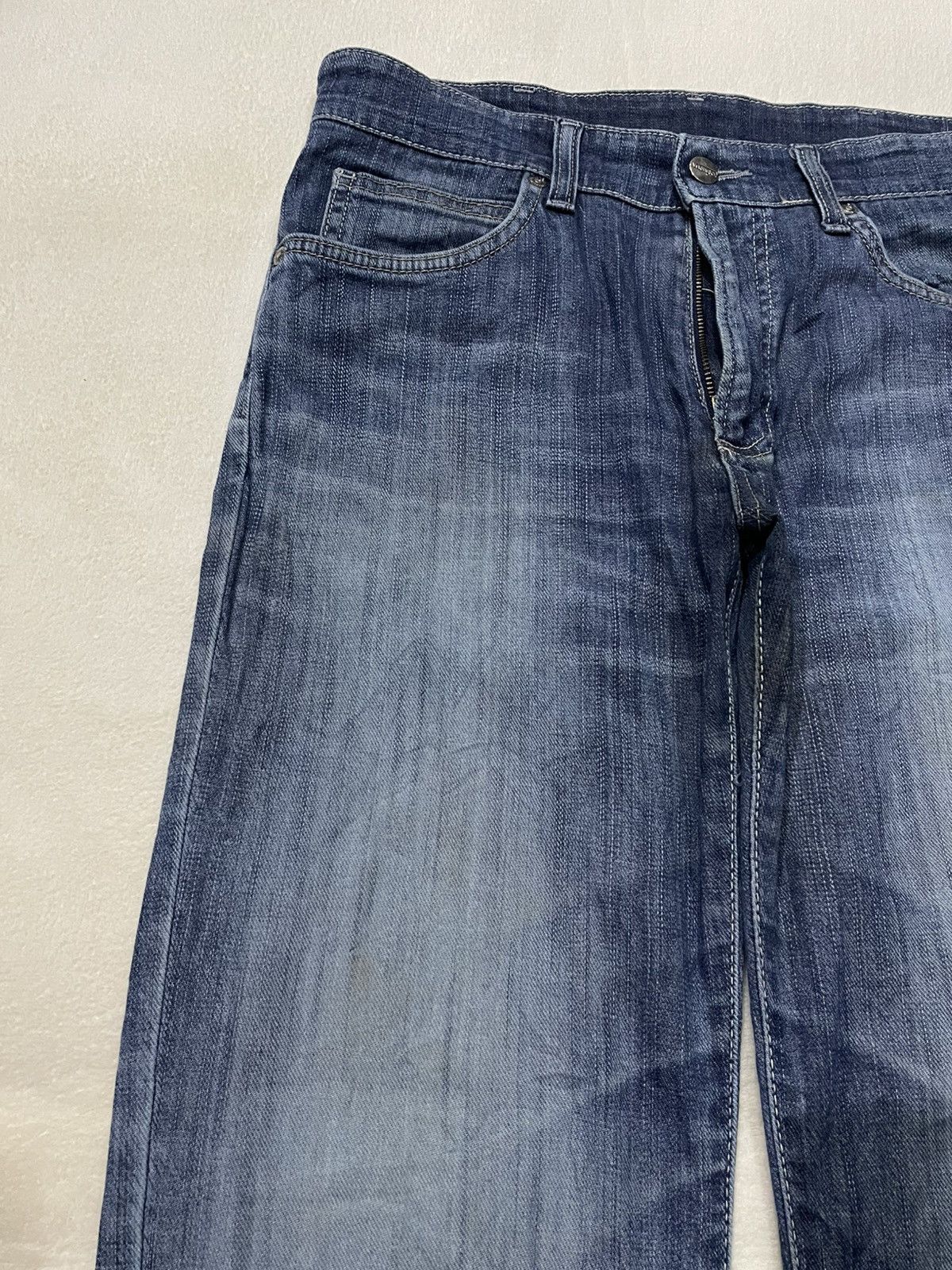 Wrangler Vintage Wrangler Distress Faded Denim Jeans Size US 32 / EU 48 - 5 Thumbnail