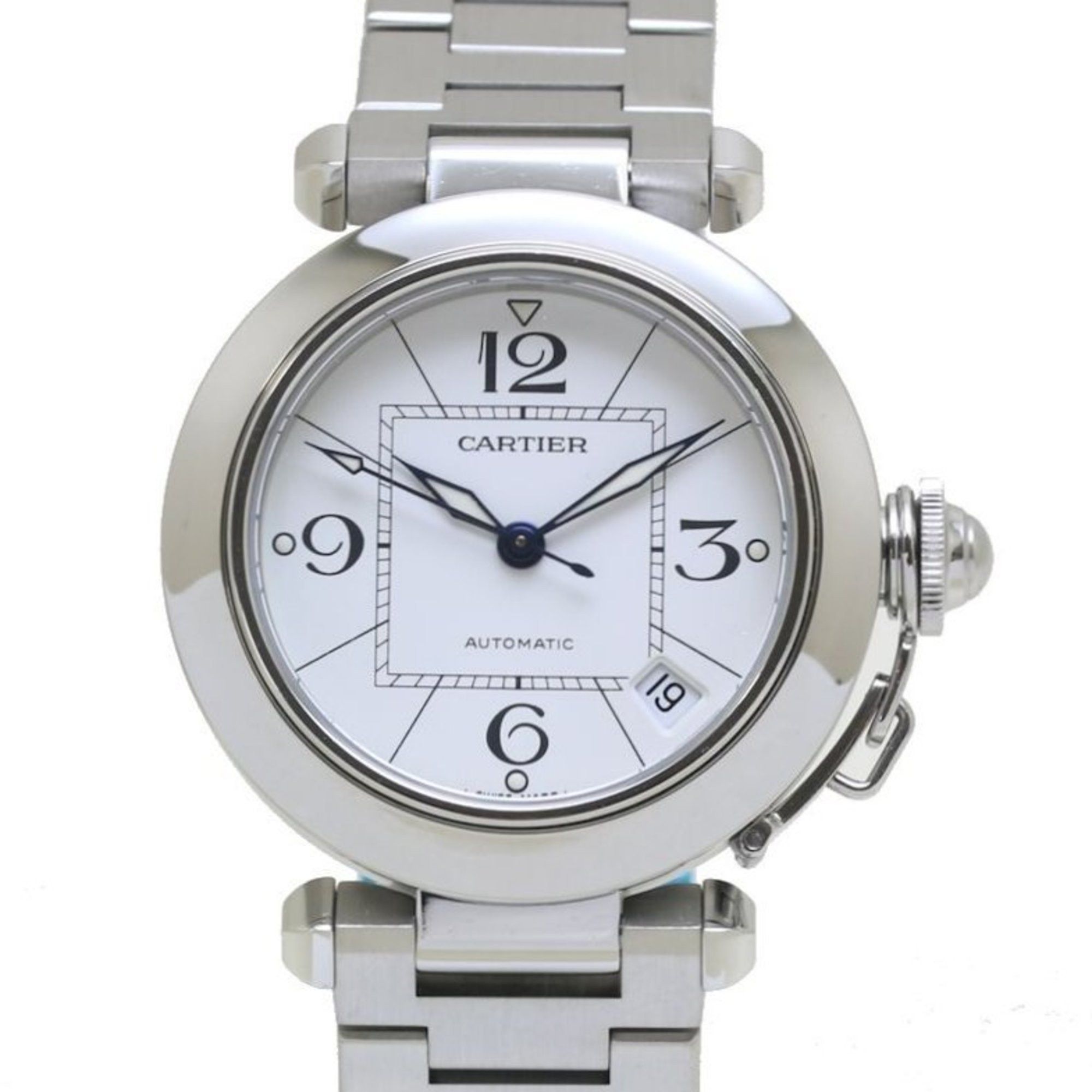 Cartier CARTIER Pasha C New Calendar W31074M7 Stainless Steel Boys 39867 Watch Size ONE SIZE - 1 Thumbnail