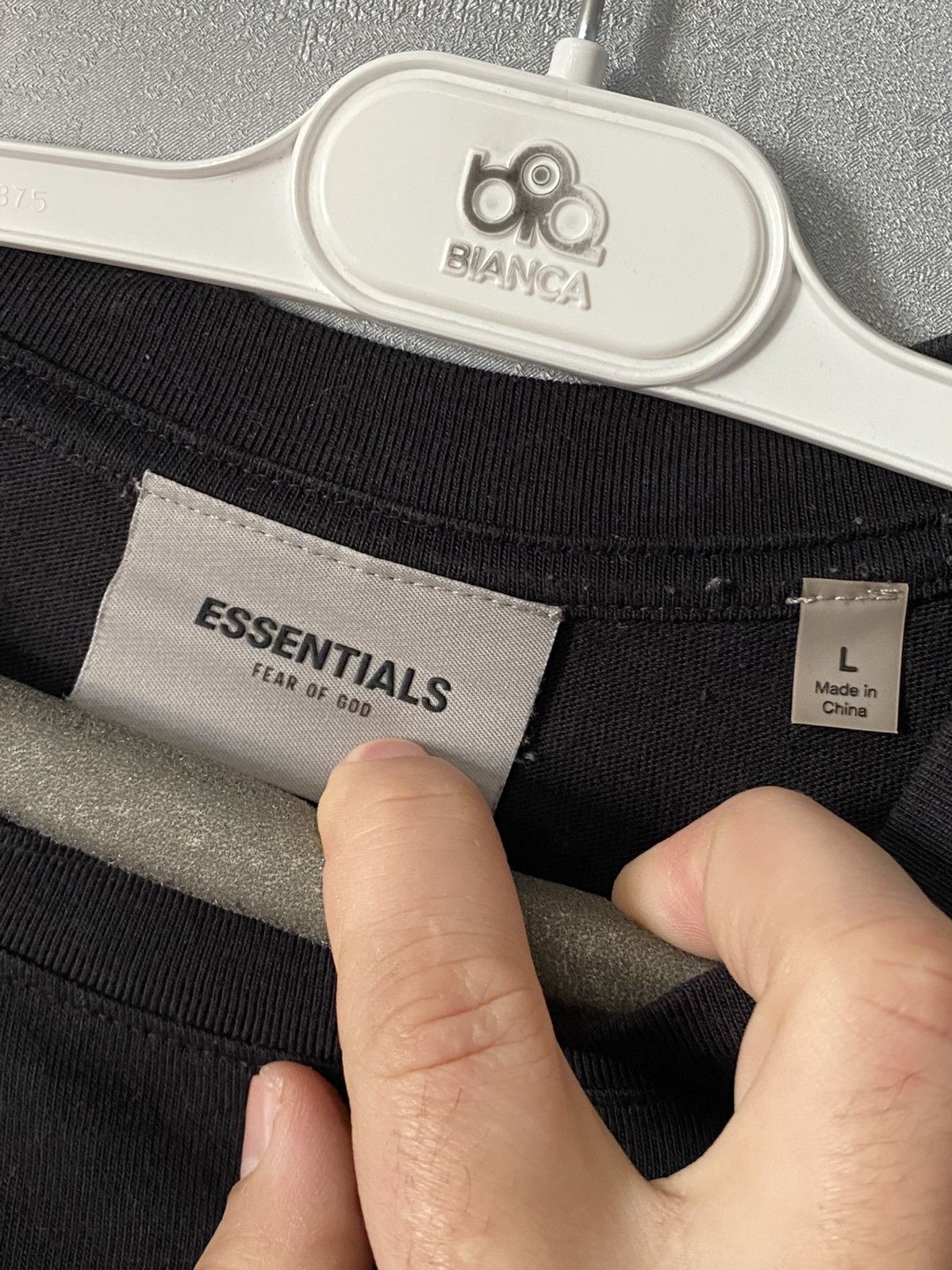 Essentials × FOG × Fear of God Vintage Fear Of God Essential T-shirt Hype Drill Size US L / EU 52-54 / 3 - 4 Thumbnail