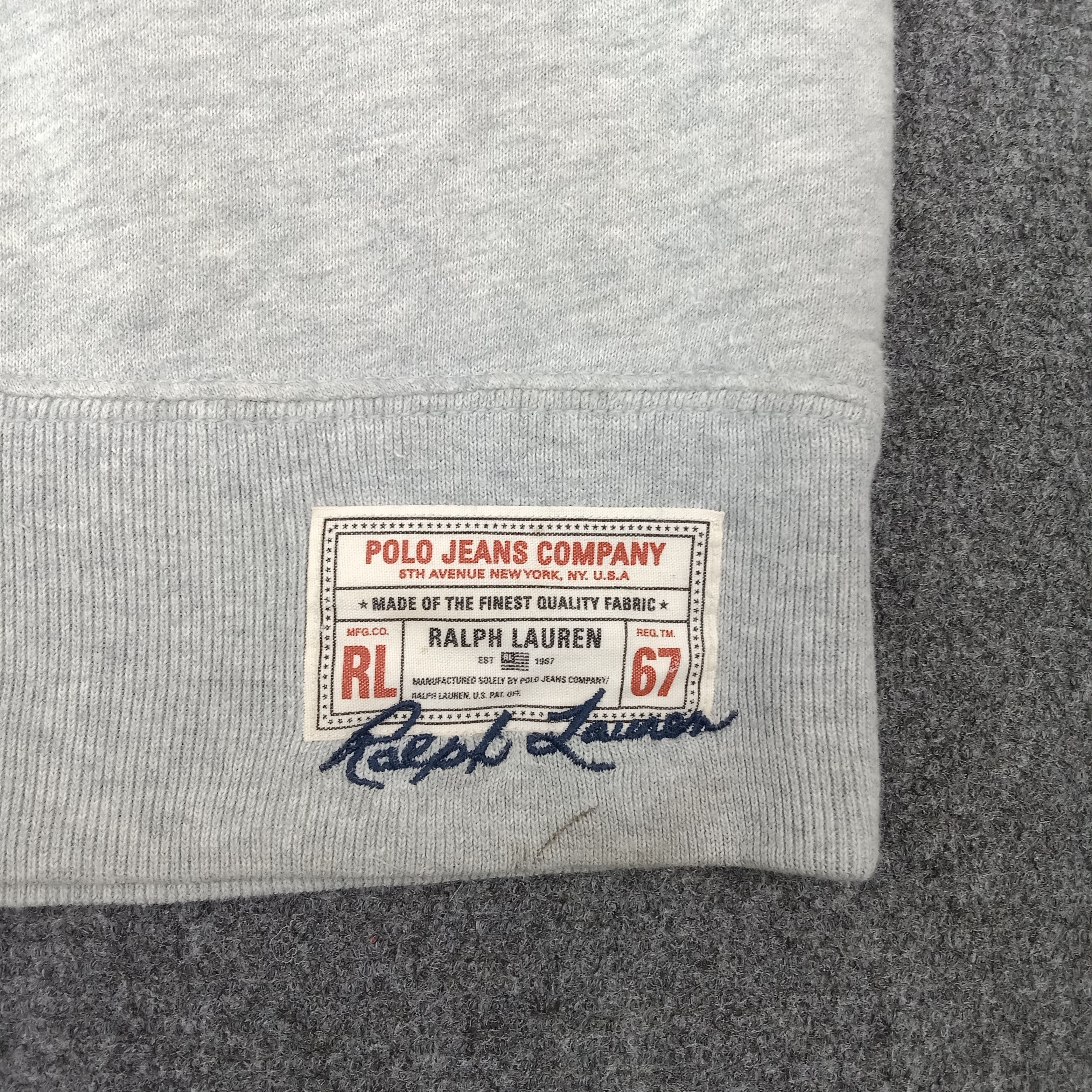 Polo Ralph Lauren Polo Jeans Company by Ralph Lauren Sweatshirt C266N9 Size US XL / EU 56 / 4 - 5 Thumbnail