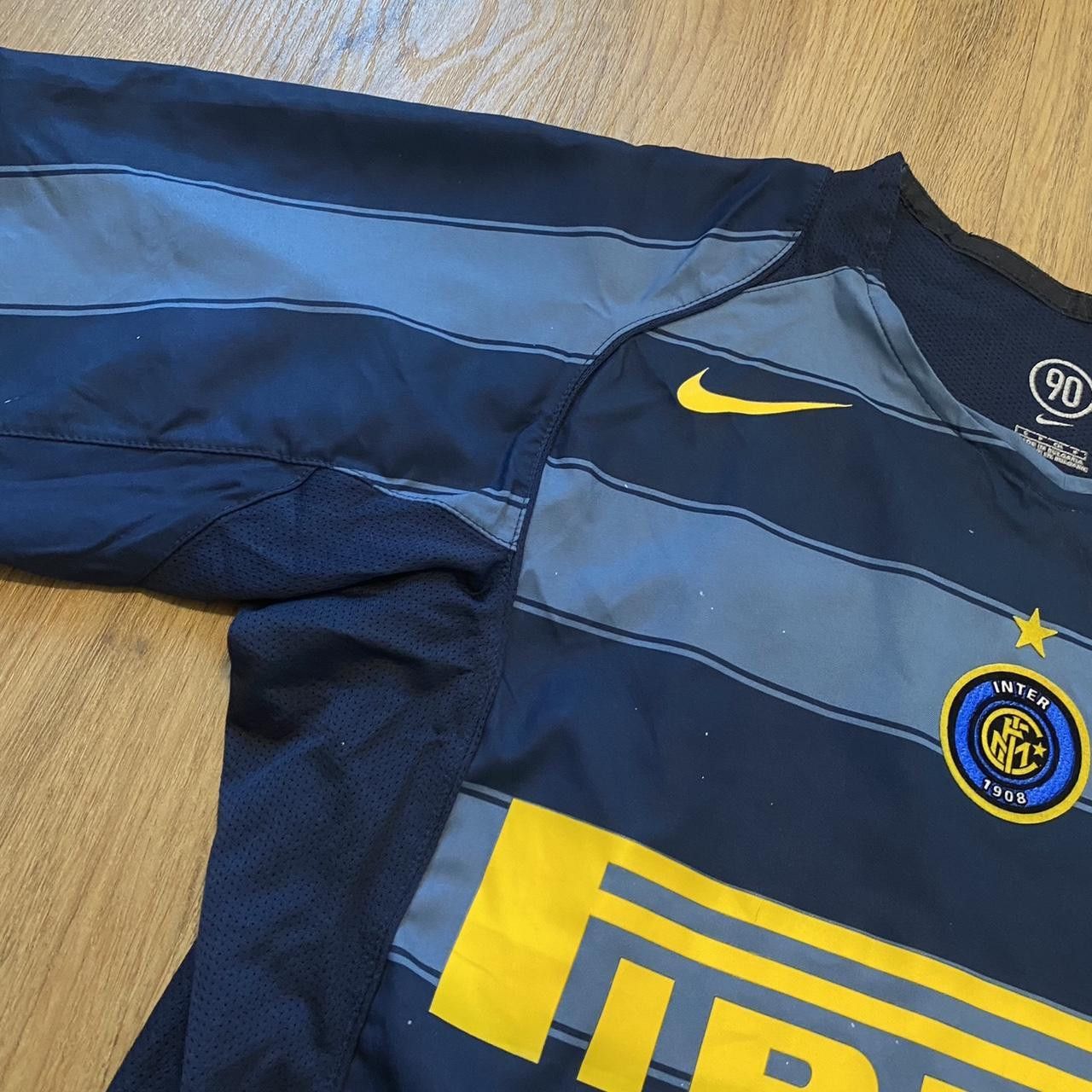 Nike 2004-05 Inter Mediolan Nike Third Player Issue Shirt Size US S / EU 44-46 / 1 - 6 Thumbnail