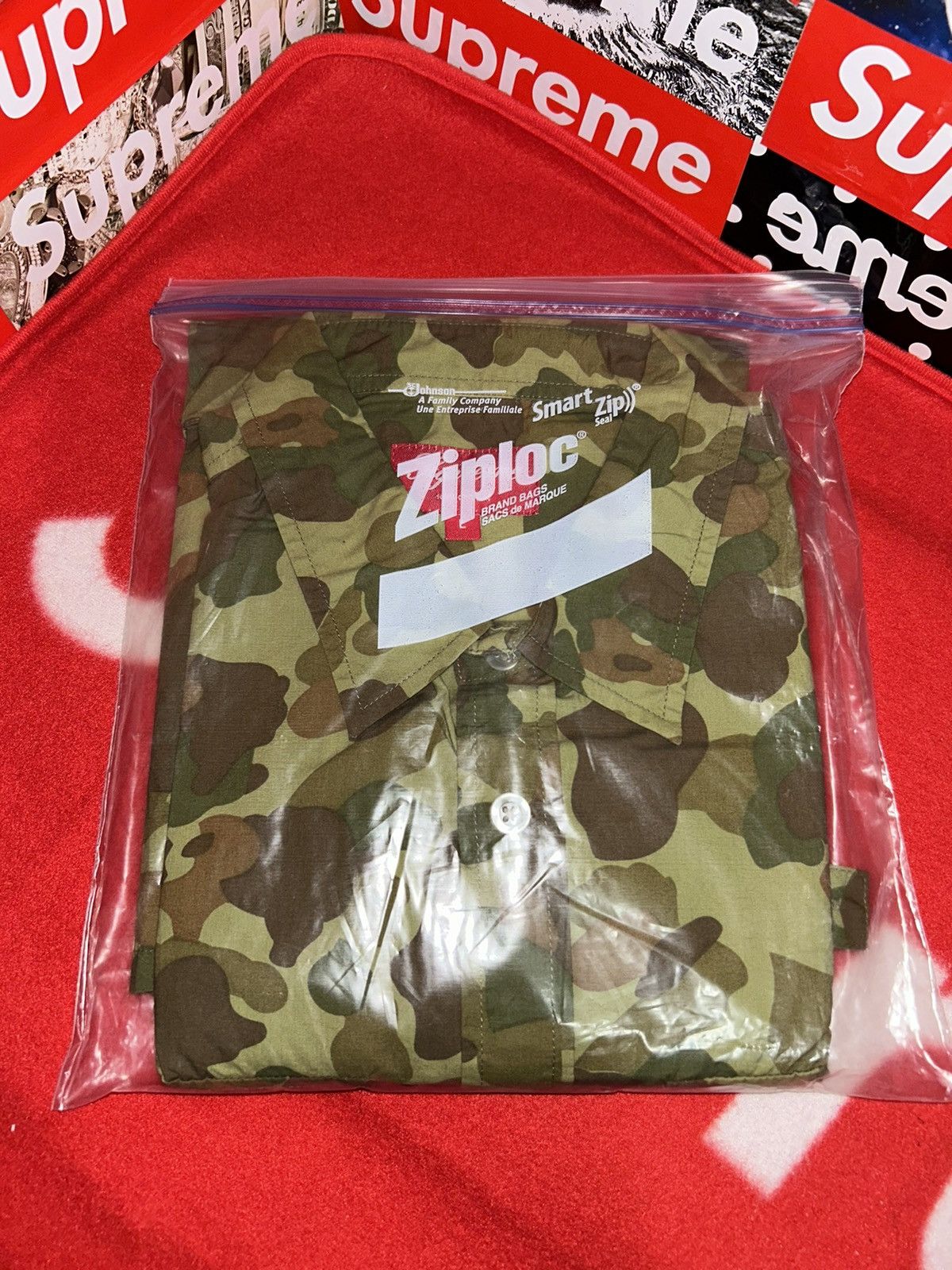Supreme Supreme Safari Shirt size Large NEW 2012 release Size US L / EU 52-54 / 3 - 2 Thumbnail
