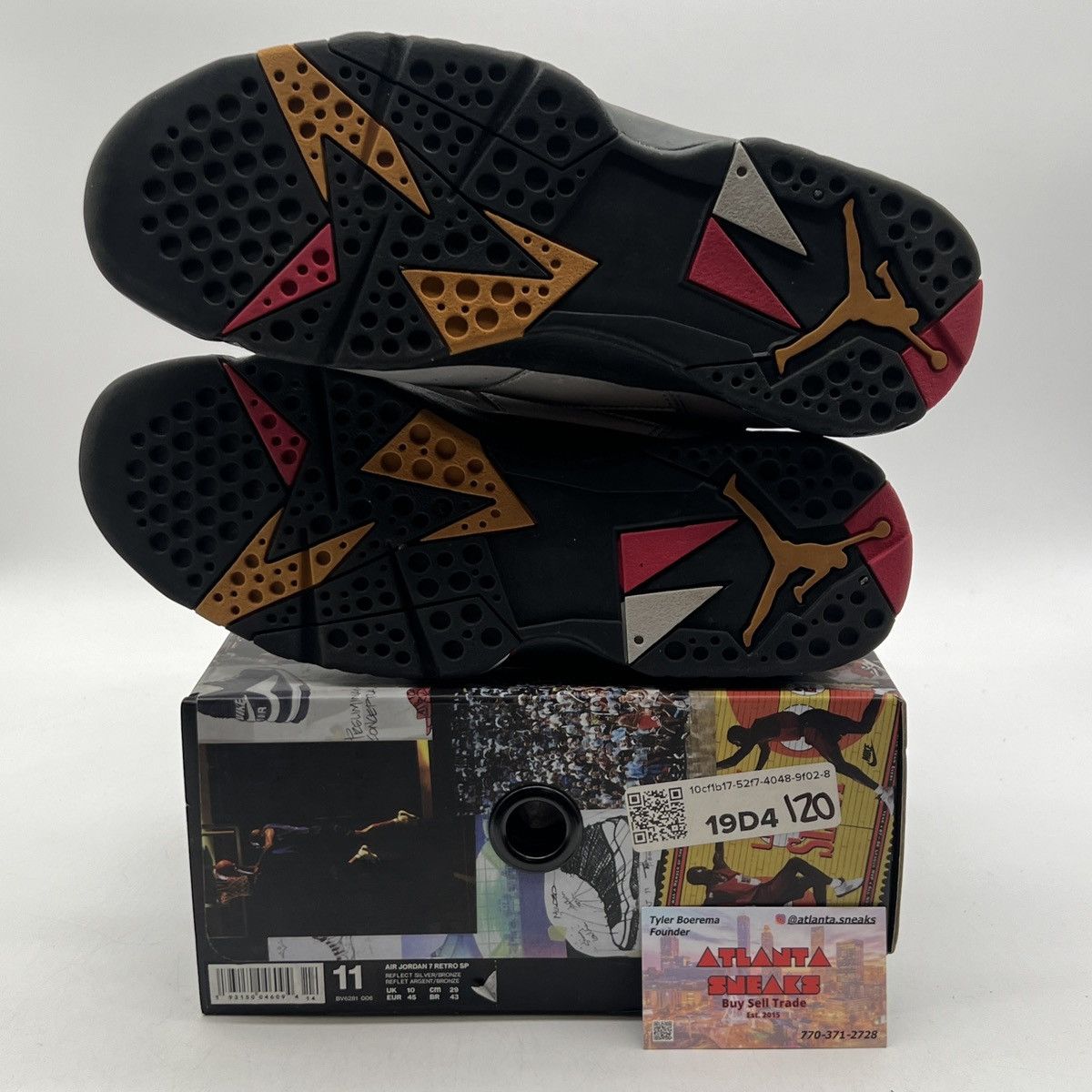 Jordan Brand Air Jordan 7 reflections of a champion Size US 11 / EU 44 - 8 Thumbnail