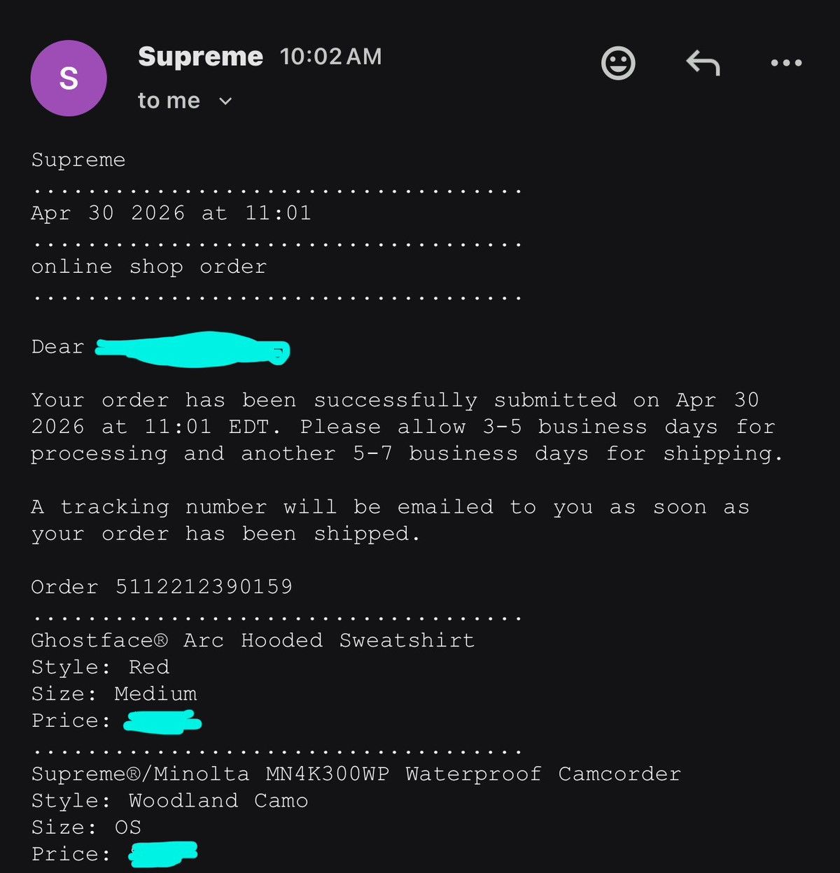Supreme Supreme Ghostface Arc Hoodie Size US M / EU 48-50 / 2 - 2 Thumbnail