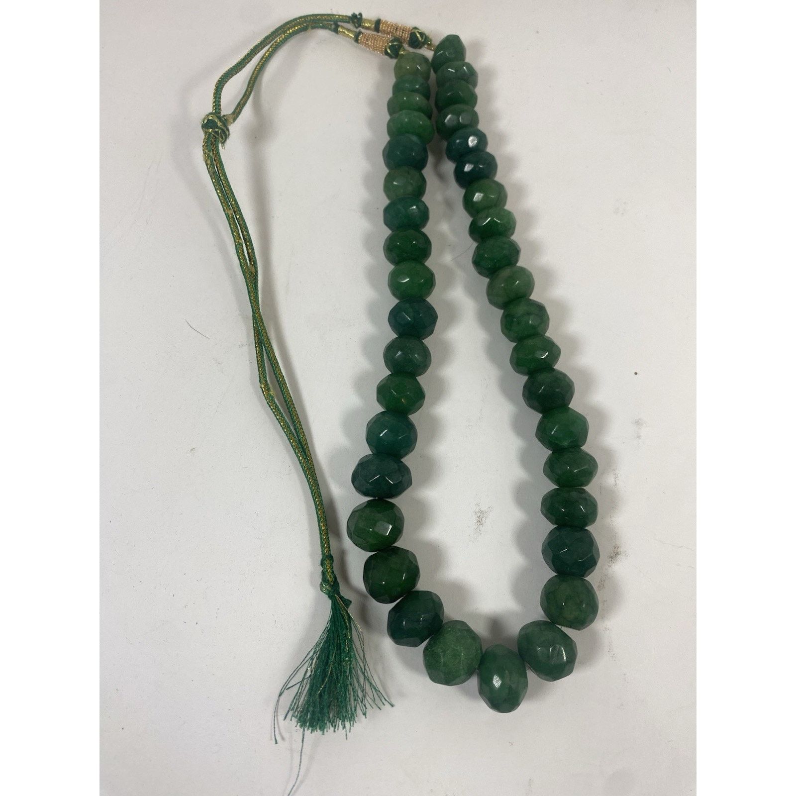 Other Jade Gemstone Faceted Bead Necklace Size ONE SIZE - 2 Thumbnail