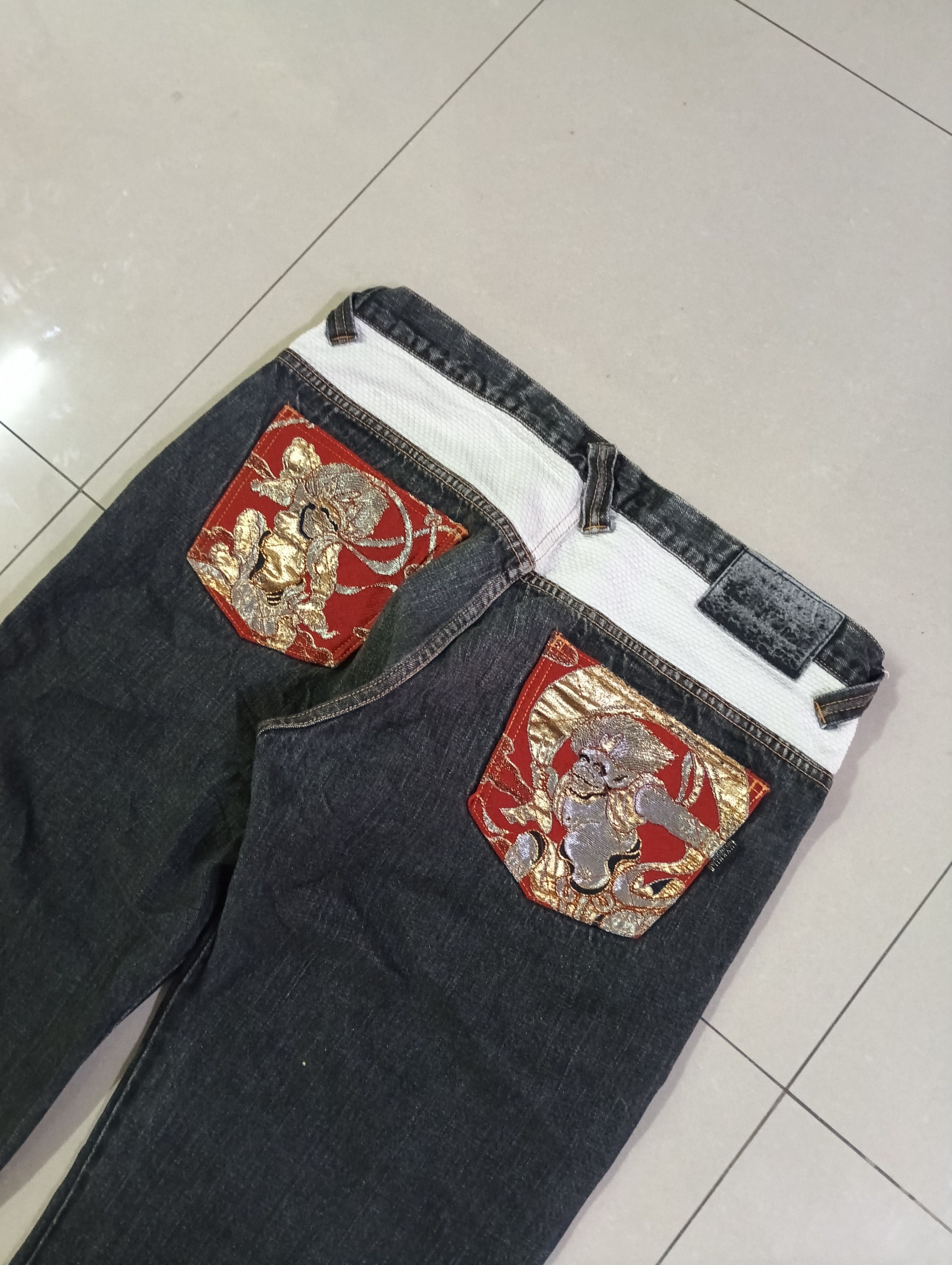 Designer × Japanese Brand Juvenile delinquent Japanese jeans Size US 35 - 4 Thumbnail