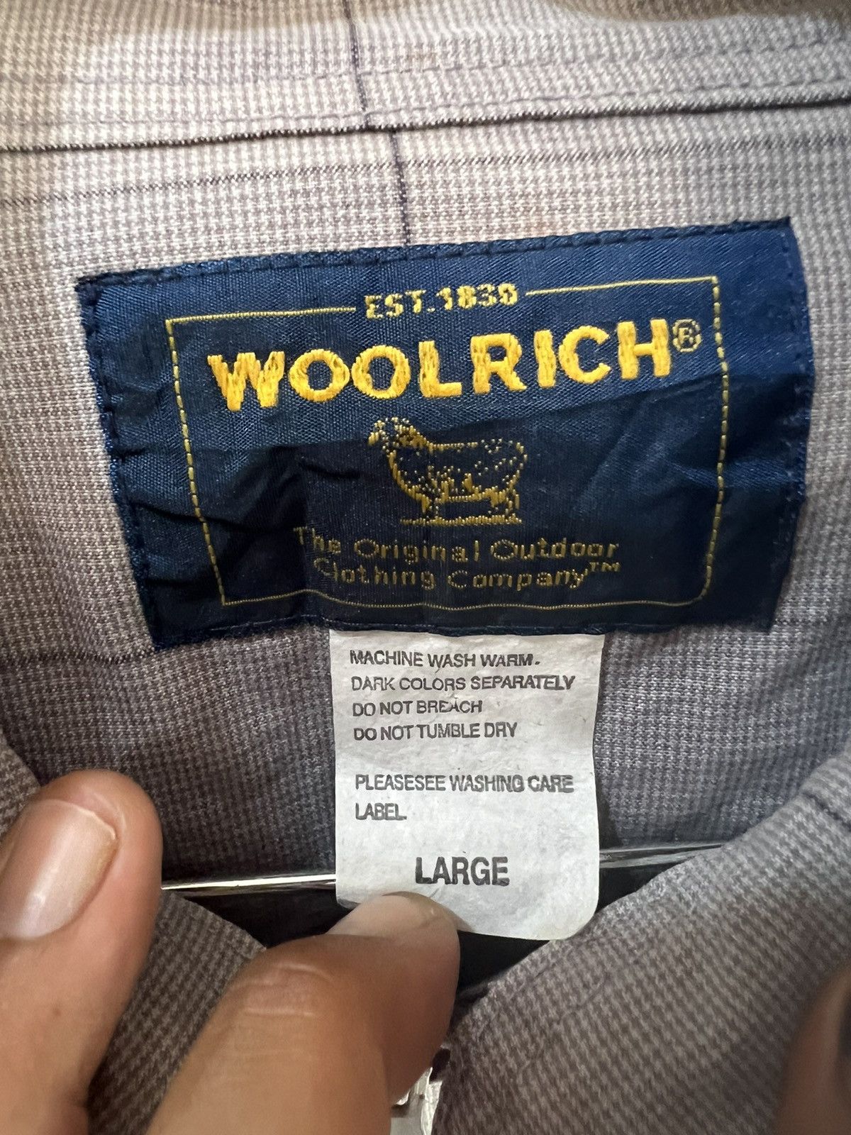 Woolrich Woolen Mills 🔥Vintage Woolrich Zipper Jacket Size US M / EU 48-50 / 2 - 12 Thumbnail