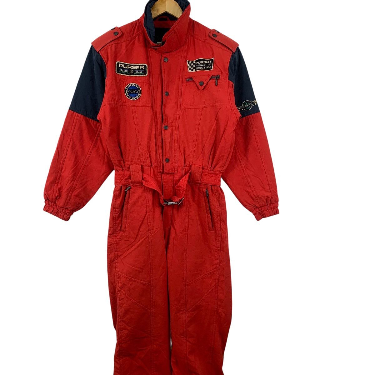 Vintage Vintage TEAM PURSER Formula 1 Pit Staff Coverall Jumpsuits Size US 32 / EU 48 - 4 Thumbnail