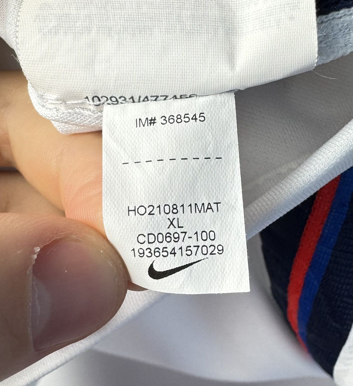 Nike England 2020 2021 Home Football Shirt Soccer Jersey Nike Size US XL / EU 56 / 4 - 11 Thumbnail