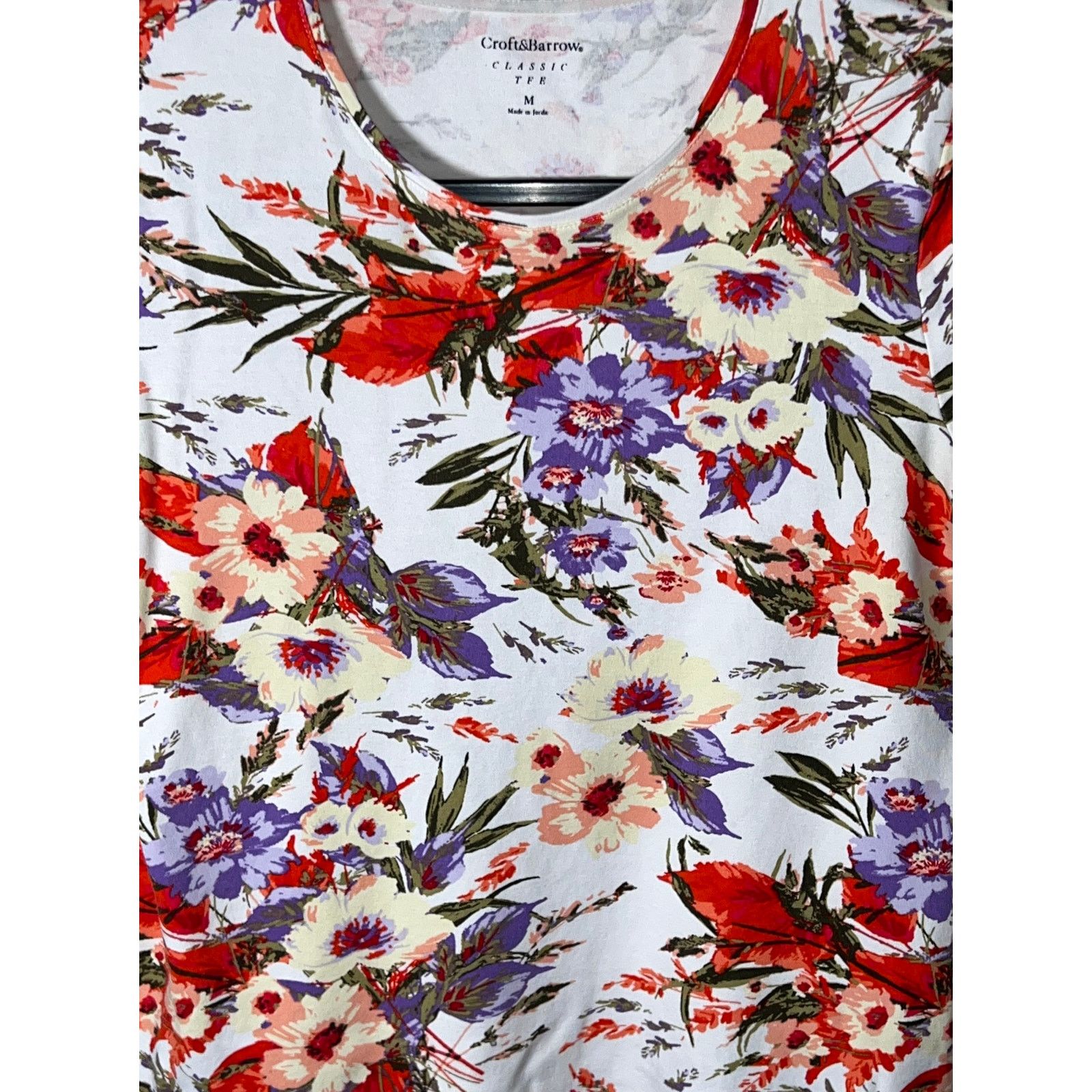 Croft & Barrow Flowers and Roses Croft & Barrow Shirt Size M / US 6-8 / IT 42-44 - 10 Thumbnail