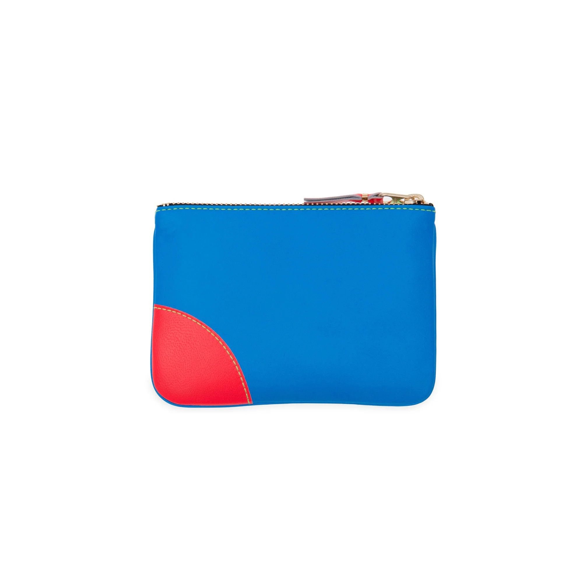 Comme des Garcons Super Fluo Zip Pouch - Green/Orange/Blue (SA8100SF) Size ONE SIZE - 7 Thumbnail