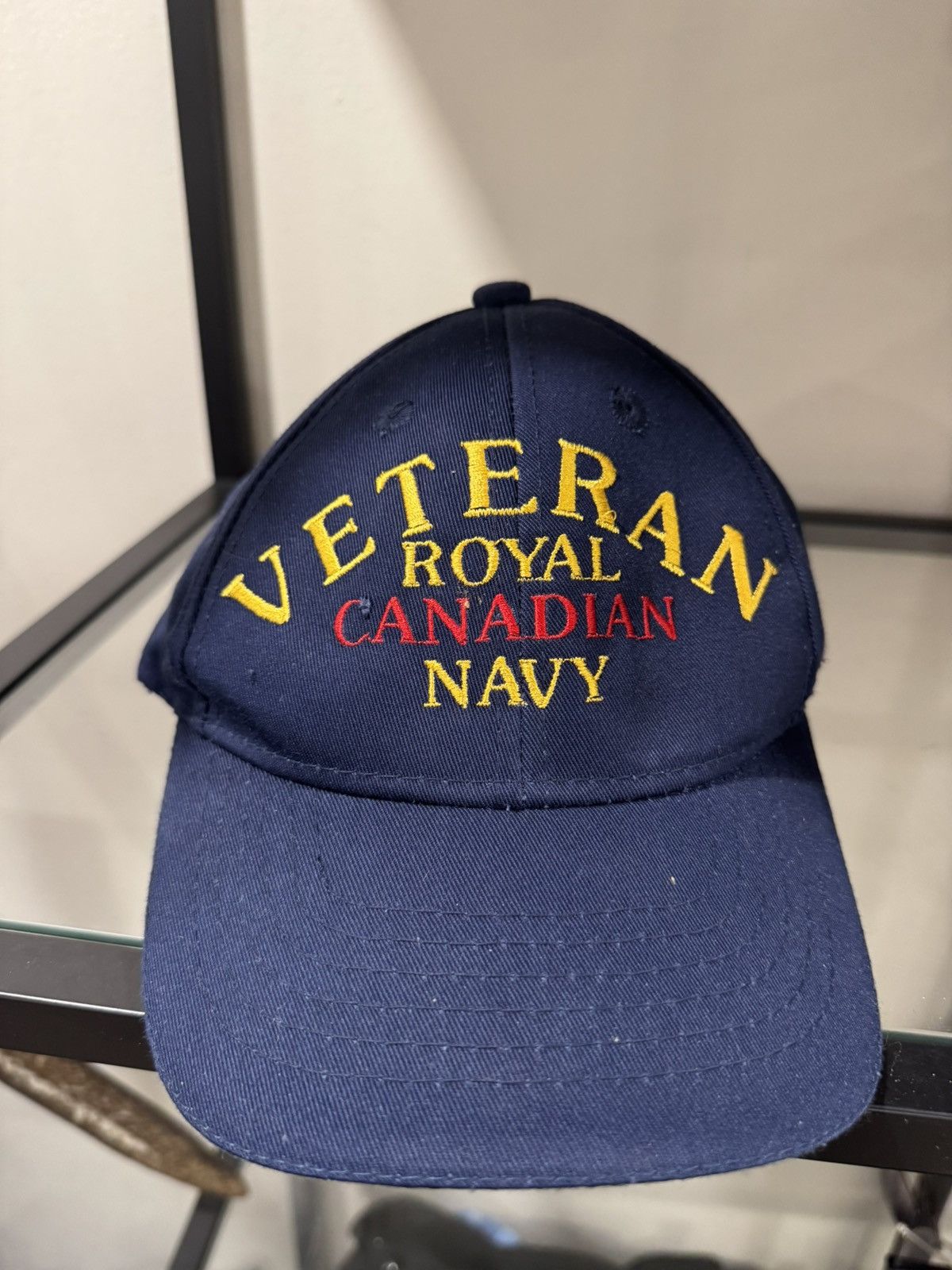 Vintage Sea Dog Vintage Veteran Royal Canadian Navy Hat Blue Size ONE SIZE - 2 Thumbnail