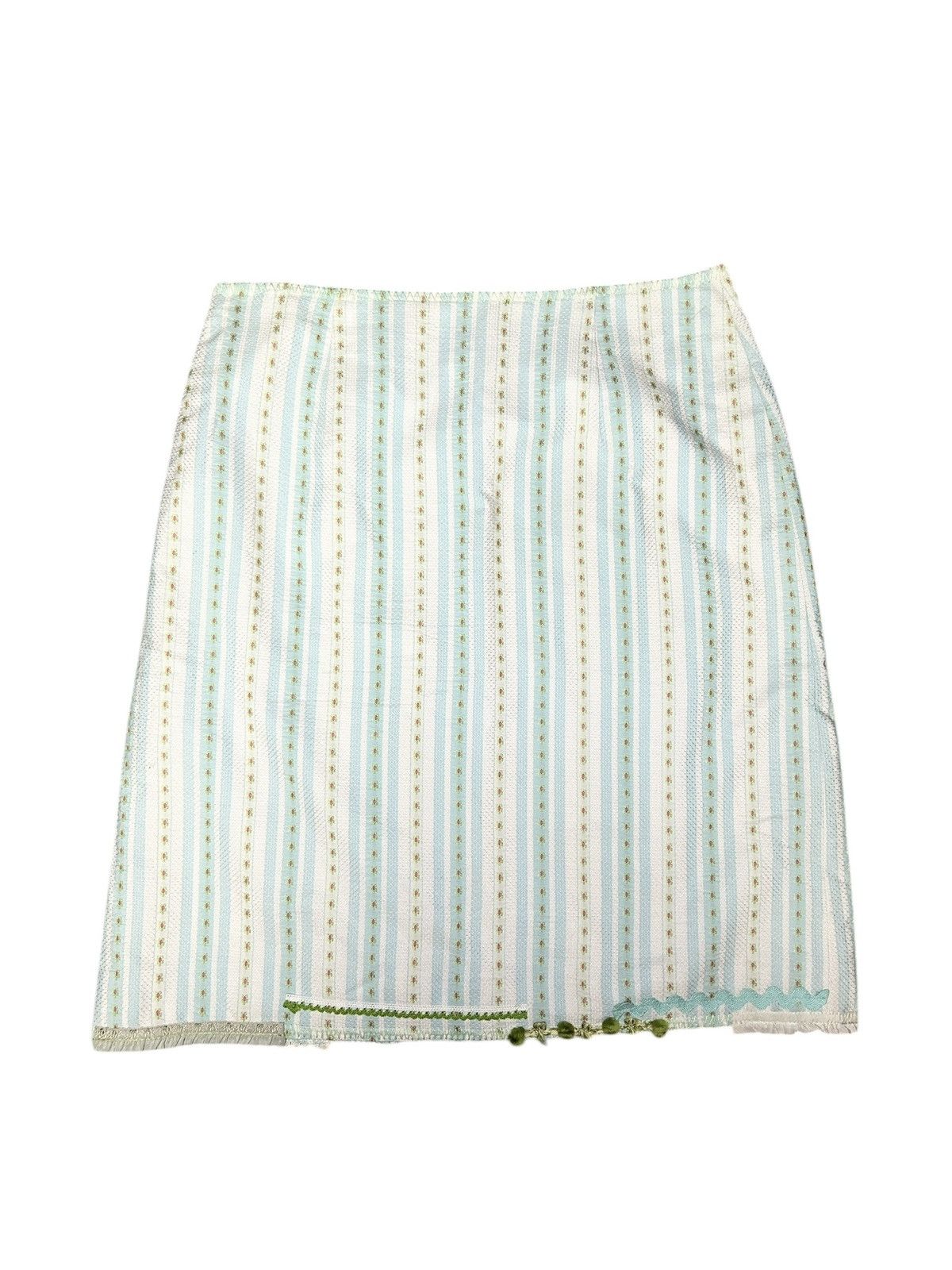 Moschino 00s Stripe Skirt Size 28" / US 6 / IT 42 - 2 Thumbnail