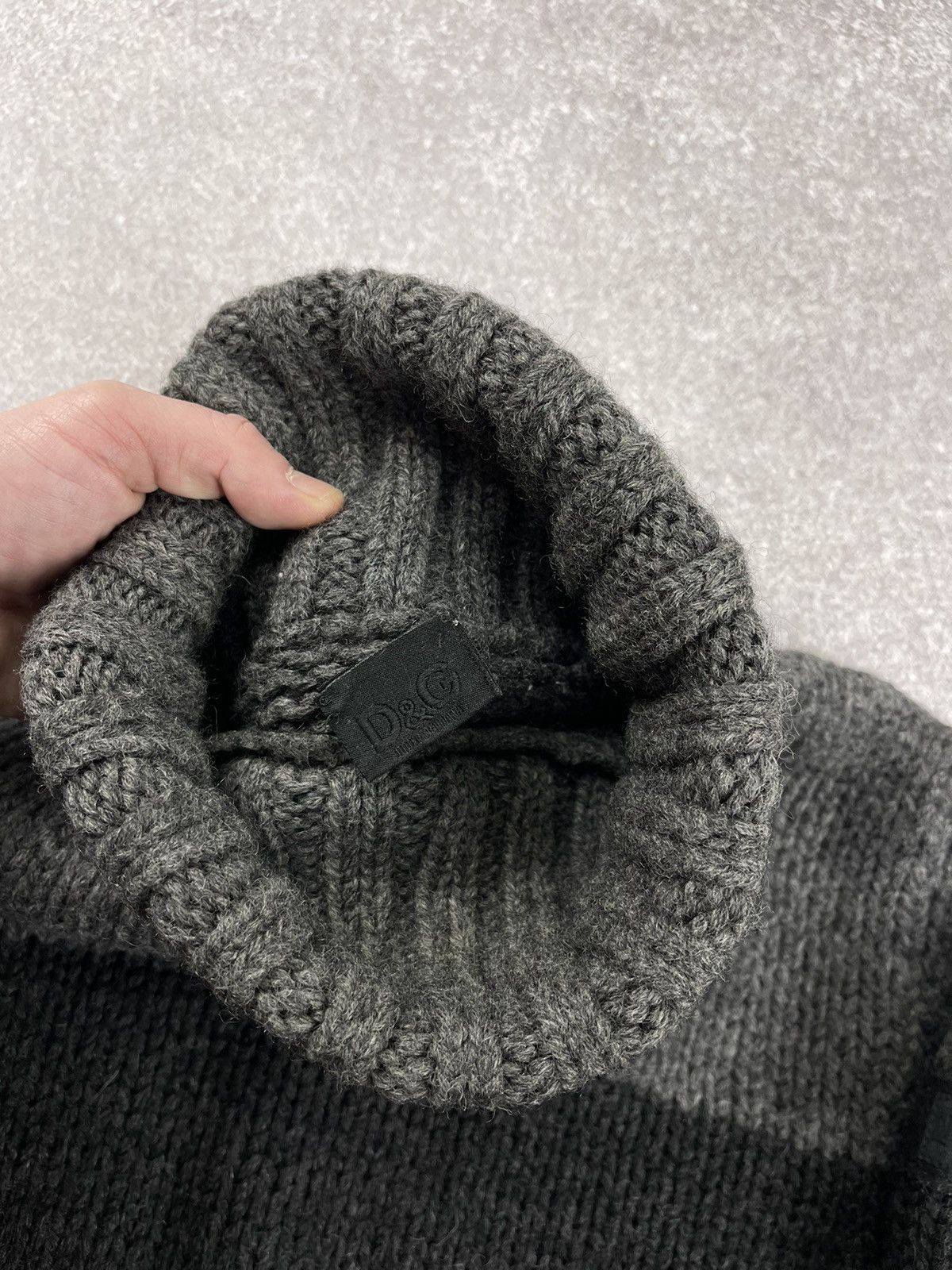 Dolce & Gabbana × Vintage Vintage Dolce & Gabbana Wool Knit Sweater Turtleneck Women’s Size L / US 10 / IT 46 - 8 Thumbnail
