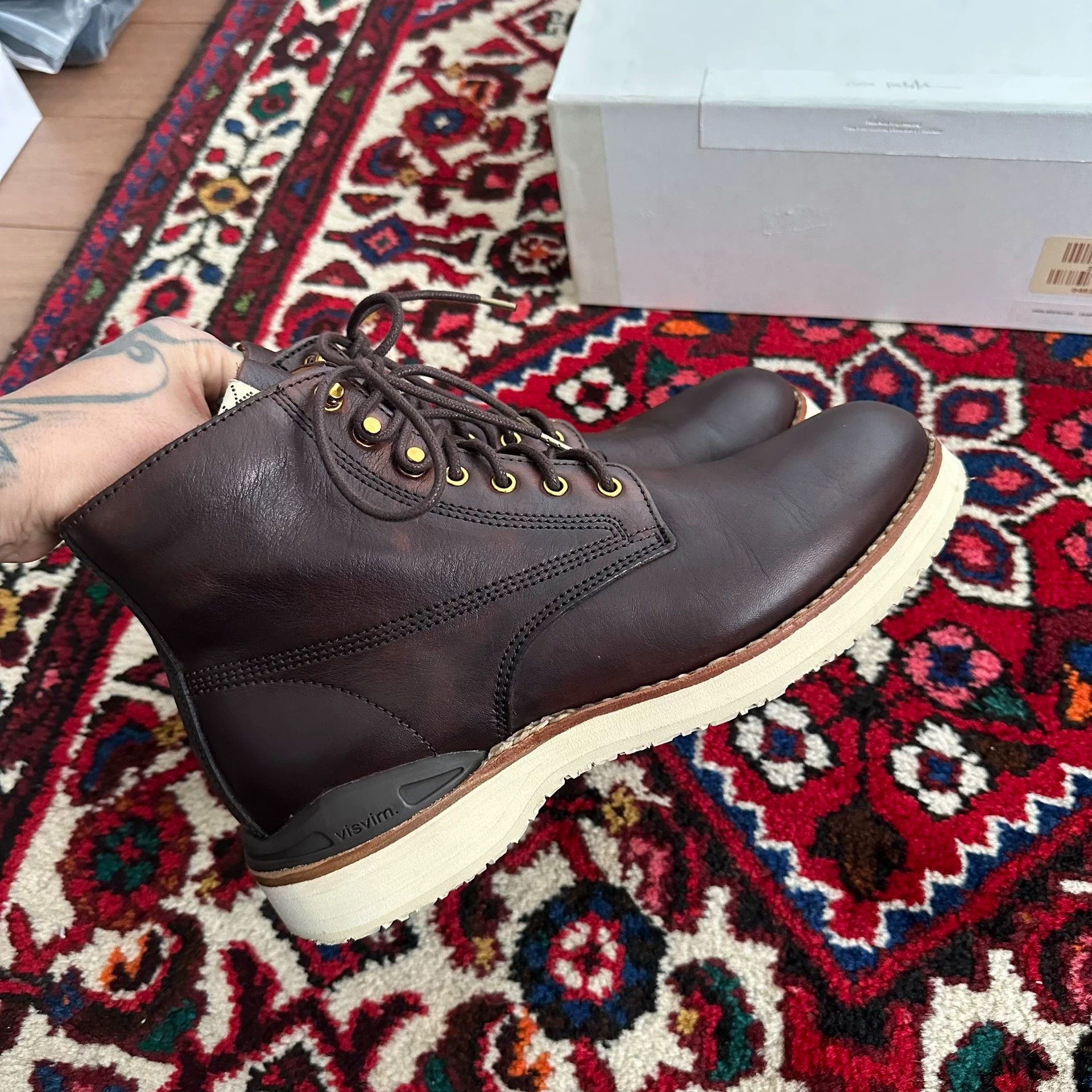Visvim visvim 19aw virgil boots DK.BROWN size 9 Size US 9 / EU 42 - 3 Thumbnail