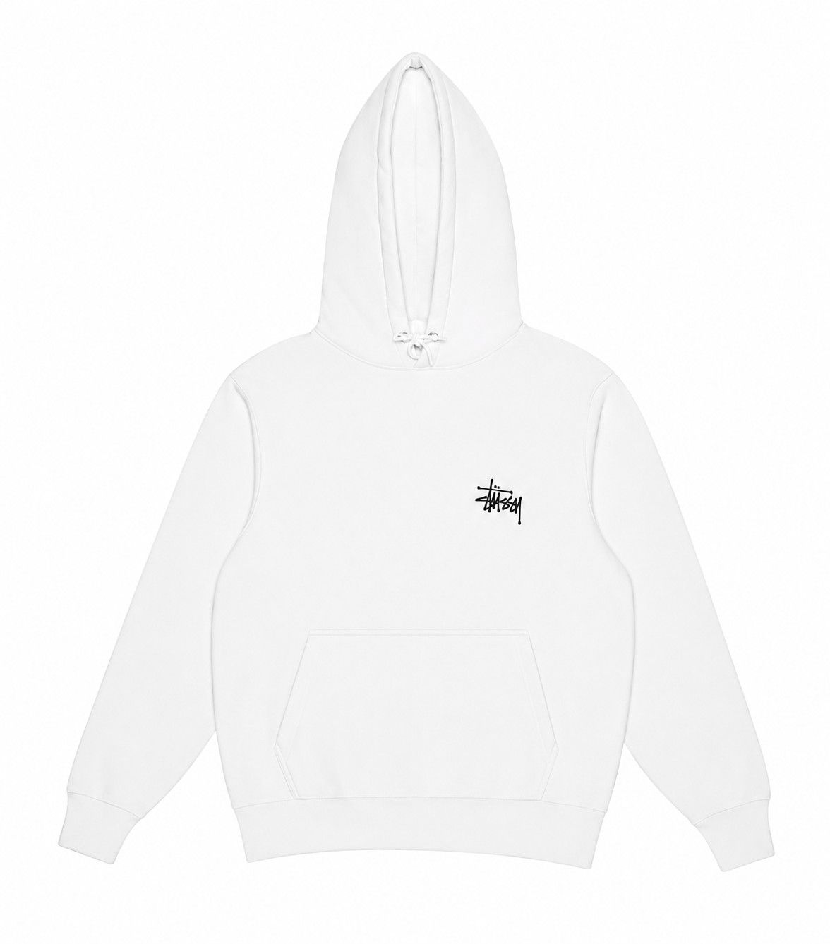 Stussy Stussy Basic Hoodie Pigment Dyed Pullover Unisex White Size US XS / EU 42 / 0 - 2 Thumbnail