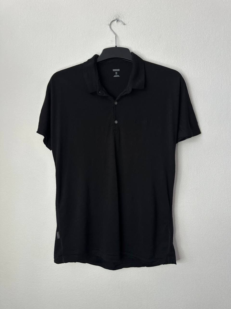 Icebreaker Icebreaker Merino Wool Polo Shirt Black Mens Size MTrail Size US M / EU 48-50 / 2 - 1 Thumbnail