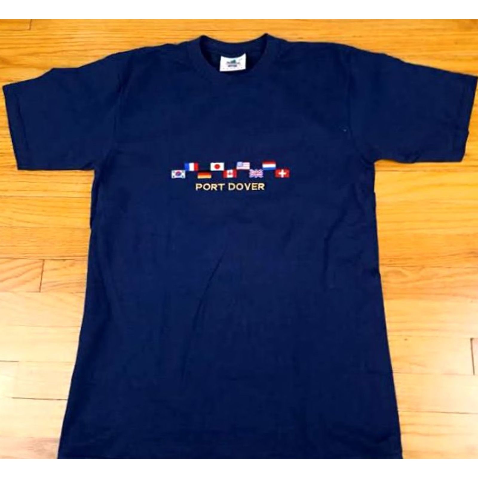 Nautica Port Dover Embroidered Nautical International Flag T-Shirt Canada Size US M / EU 48-50 / 2 - 2 Thumbnail