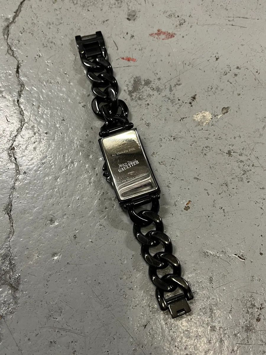 Designer × Jean Paul Gaultier × Vintage Jean Paul Gaultier Black Chain Watch Size ONE SIZE - 9 Thumbnail