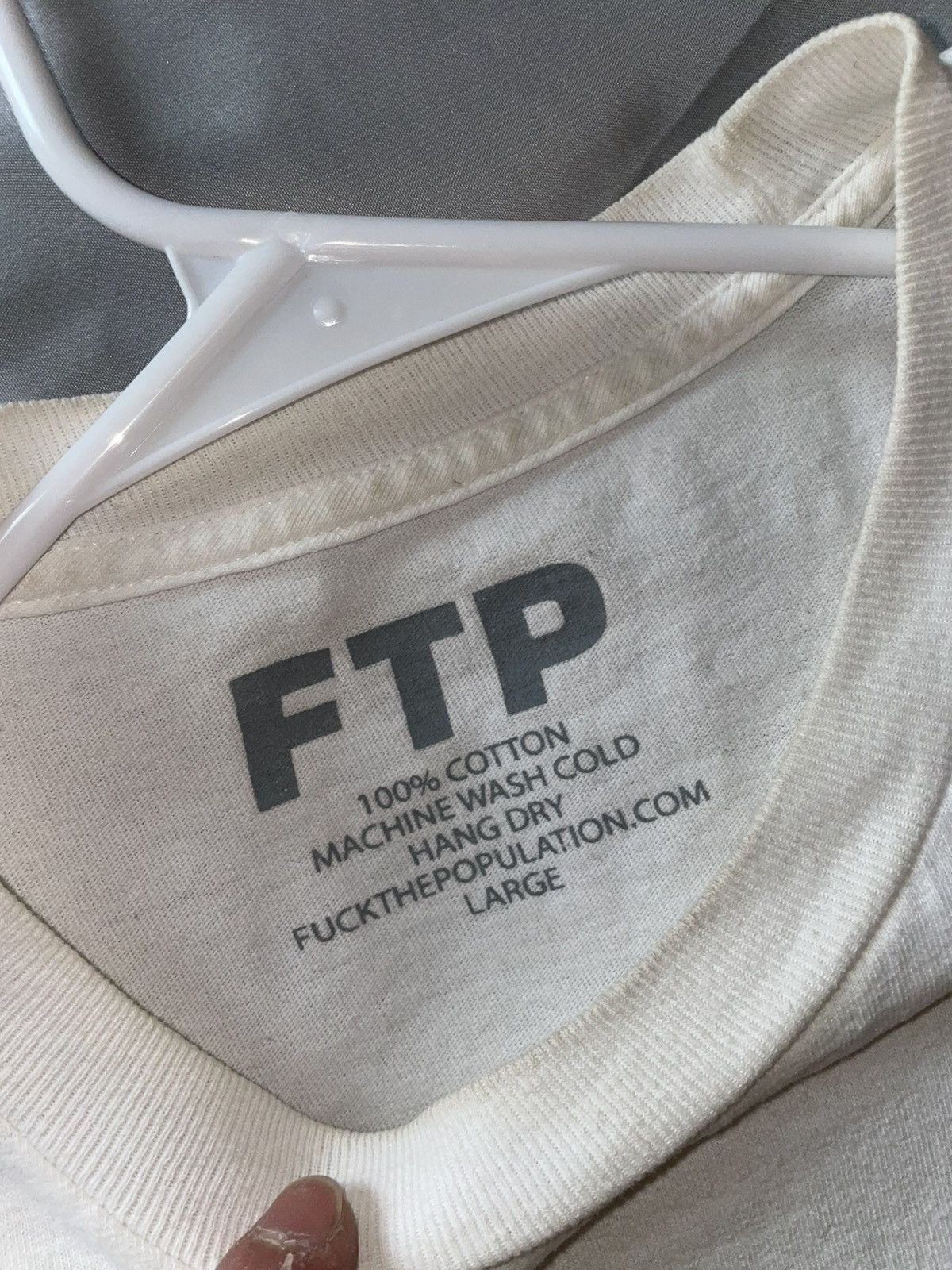 Fuck The Population FTP Six 6 Year Anniversary Tee Shirt Size Large Size US L / EU 52-54 / 3 - 6 Thumbnail