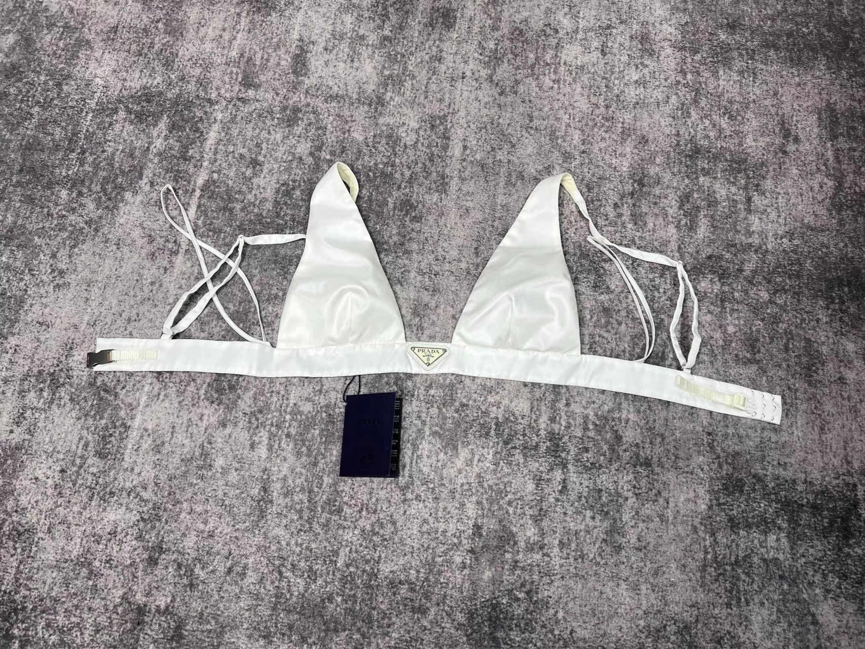 Prada PRADA Triangle Logo Camisole Vest K1 Size ONE SIZE - 1 Thumbnail