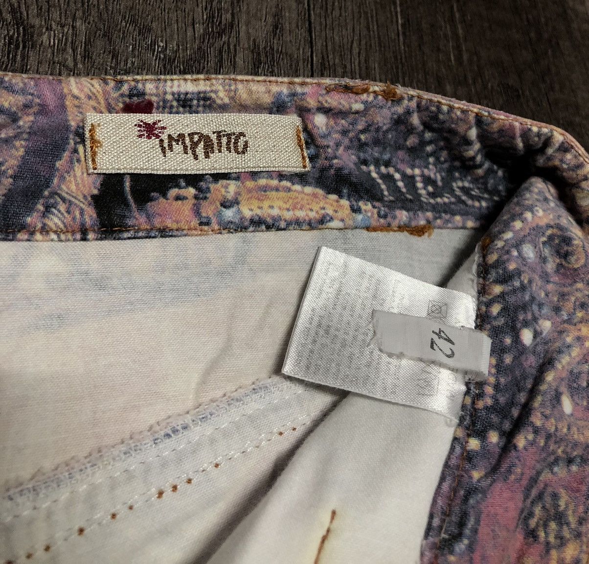 Designer × If Six Was Nine × Vintage Vintage Rare Impatto Italian Designer Pant Size 30" / US 8 / IT 44 - 21 Thumbnail