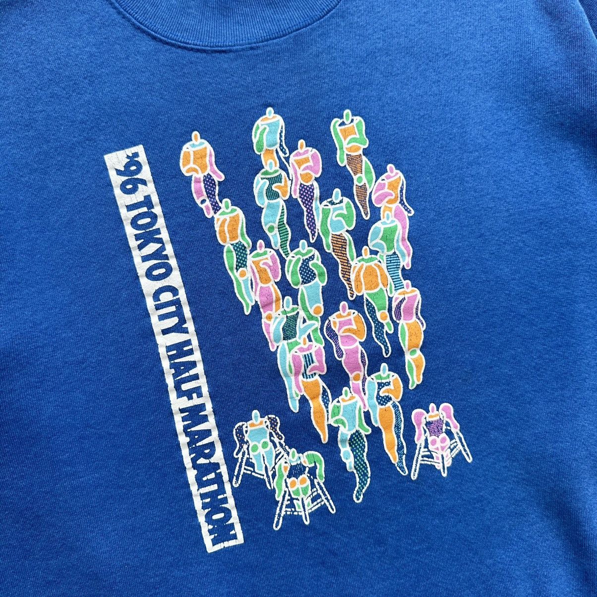 Japanese Brand VINTAGE 96 TOKYO CITY HALF MARATHON VERY RARE Size US M / EU 48-50 / 2 - 4 Thumbnail