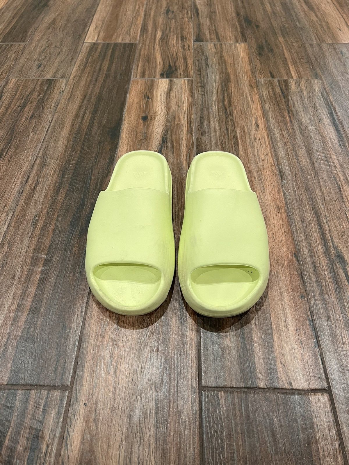 Adidas Yeezy Slides ‘Glow Green’ Size US 13 / EU 46 - 1 Thumbnail