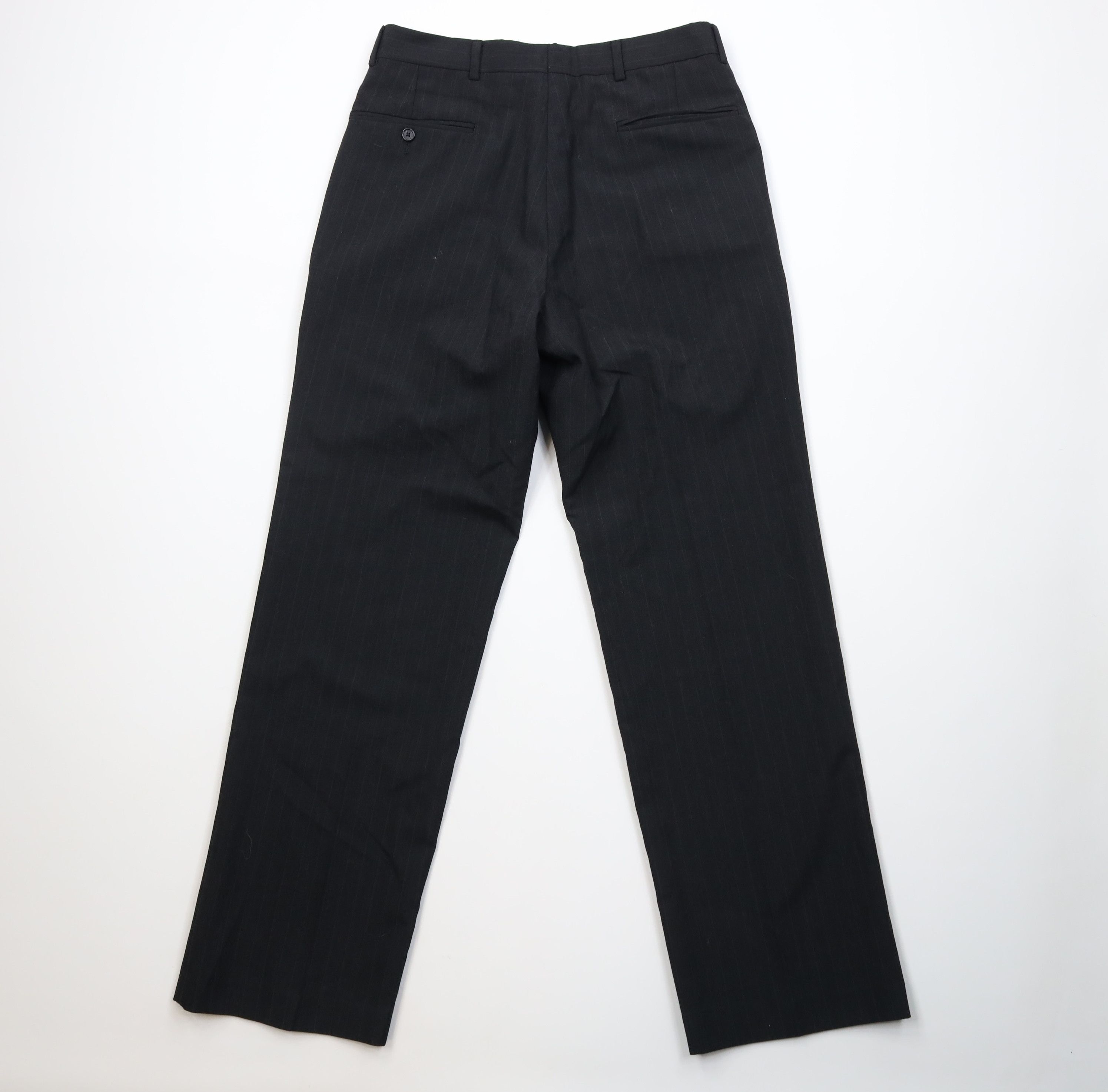 Vintage Vintage 90s Streetwear Knit Pinstriped Wide Leg Chino Pants Size US 32 / EU 48 - 9 Thumbnail