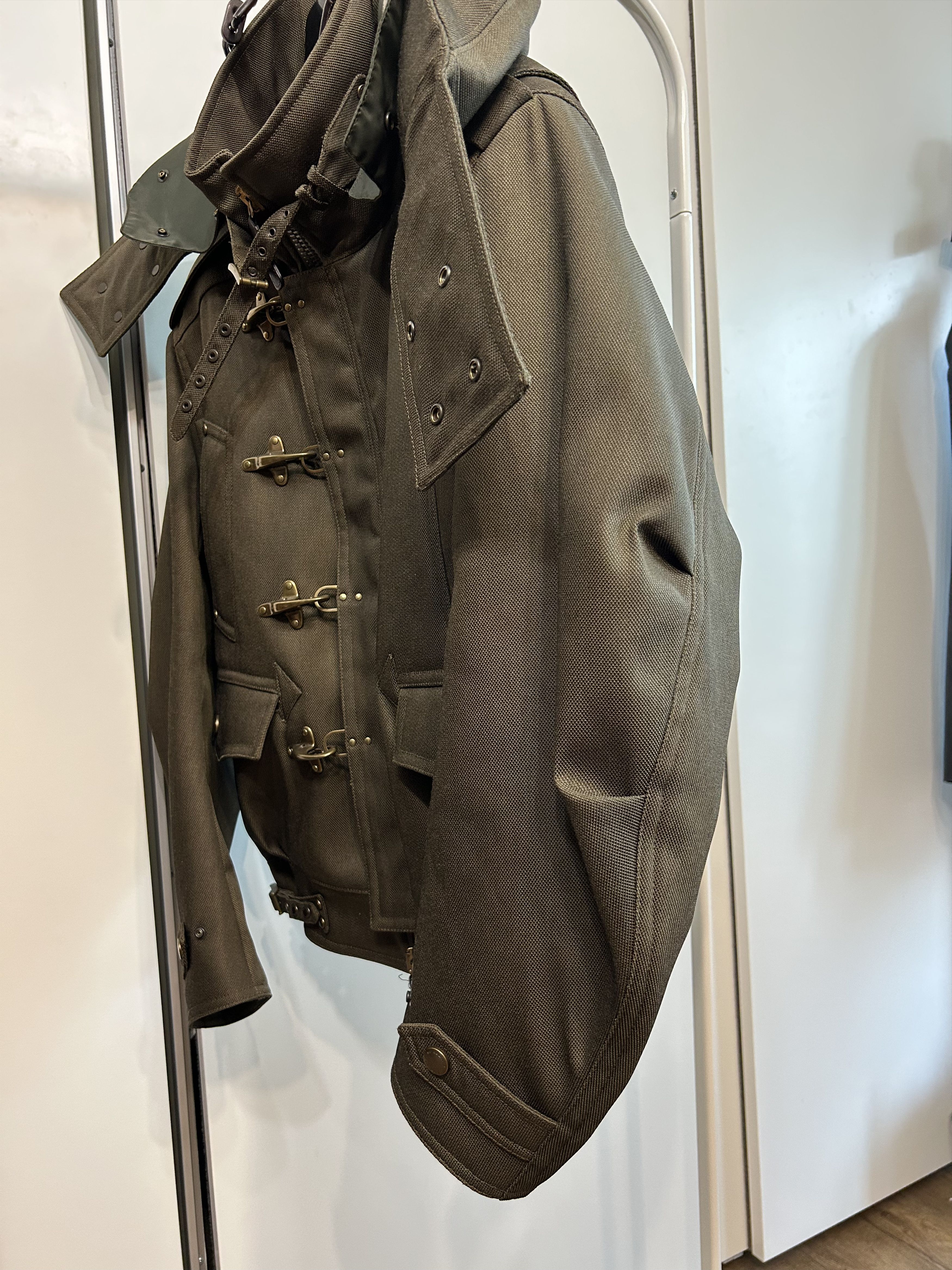 Burberry Prorsum BURBERRY PRORSUM Motorcycle Military Jacket Size US L / EU 52-54 / 3 - 6 Thumbnail
