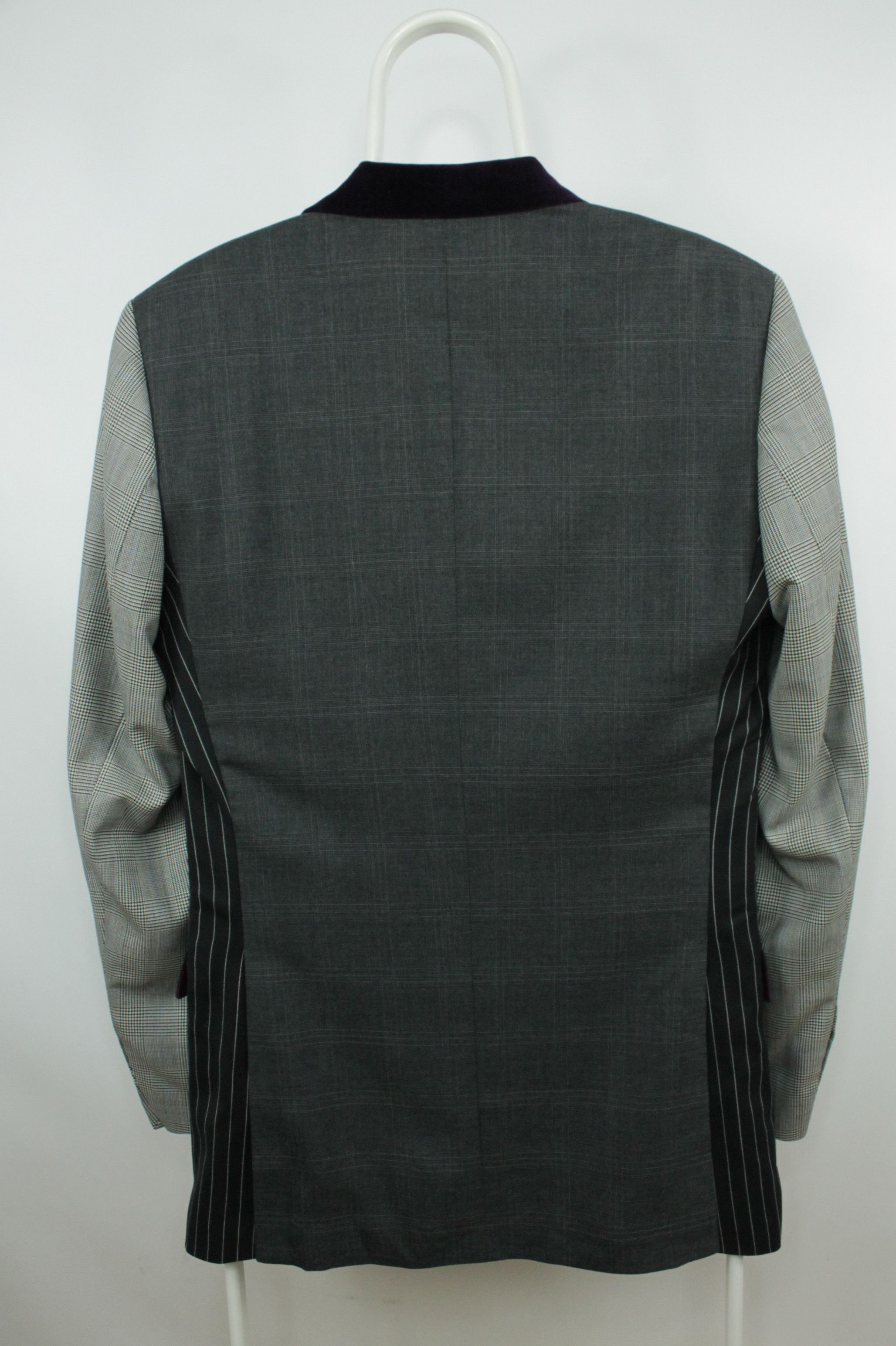 Designer Edo Popken of Switzerland Patchwork Blazer Jacket Size US M / EU 48-50 / 2 - 5 Thumbnail