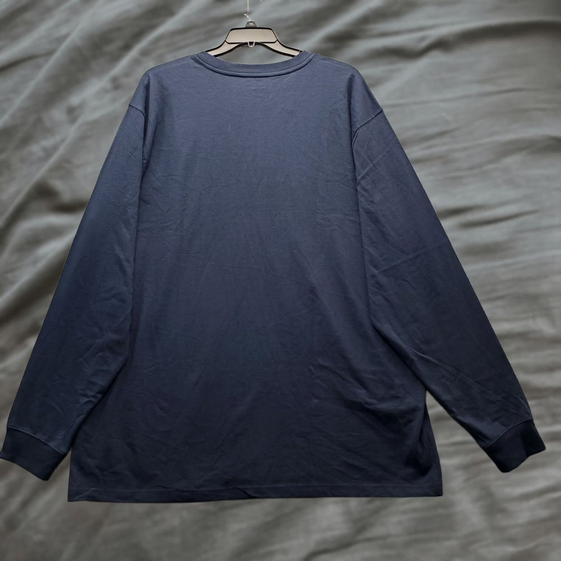 Carhartt Carhartt Shirt Men 2XL Navy Long Sleeve Henley Neck Size US XXL / EU 58 / 5 - 1 Thumbnail