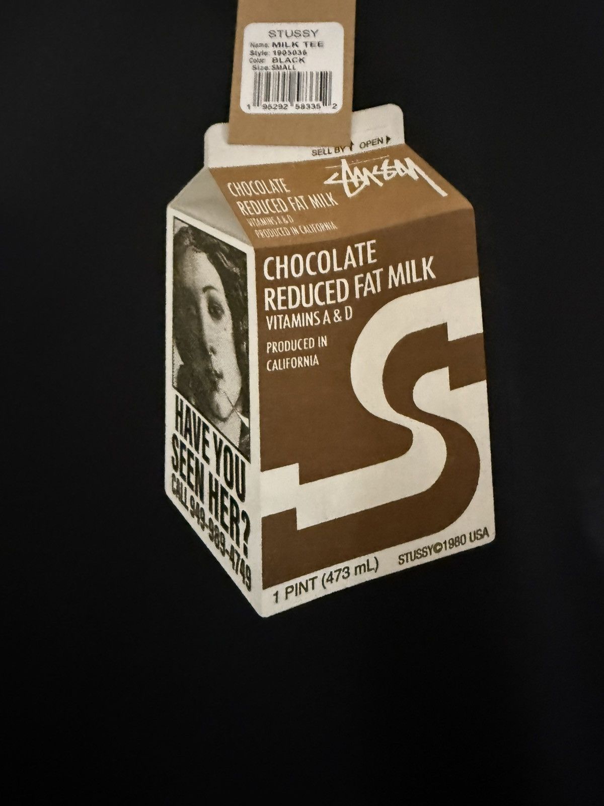 Stussy Stussy Milk tee Size US S / EU 44-46 / 1 - 2 Thumbnail