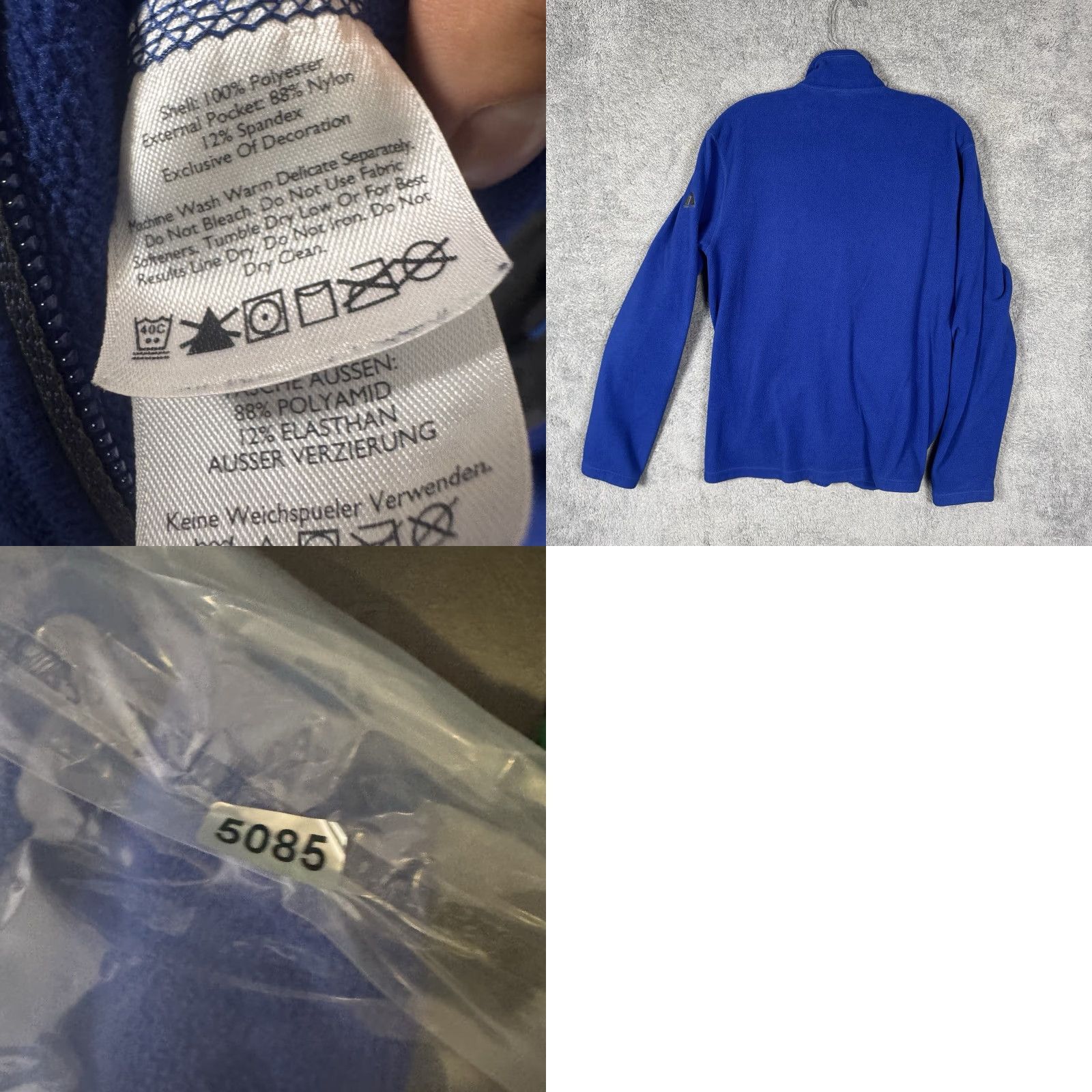 Eddie Bauer Eddie Bauer Jacket Men S First Ascent Tech Fleece Full Zip Hike Mountaineering Jacket Size US S / EU 44-46 / 1 - 8 Thumbnail