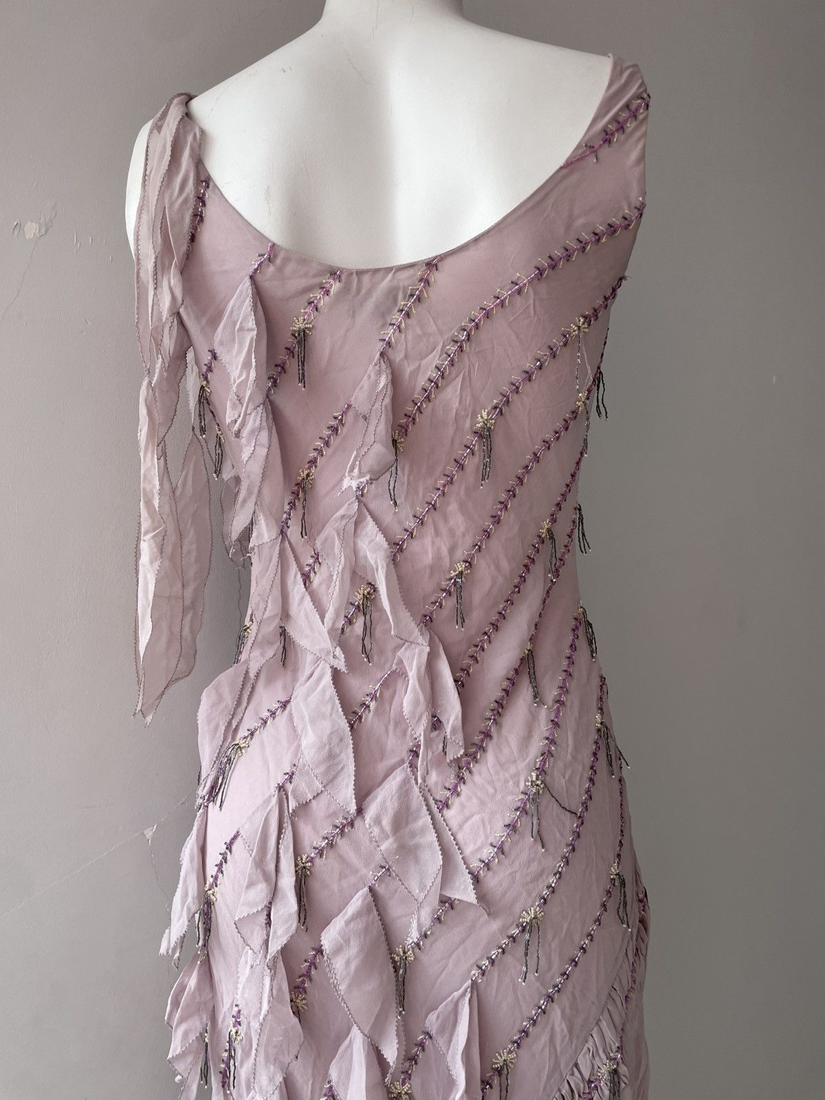 Vintage Italian silk dress Size S / US 4 / IT 40 - 20 Thumbnail