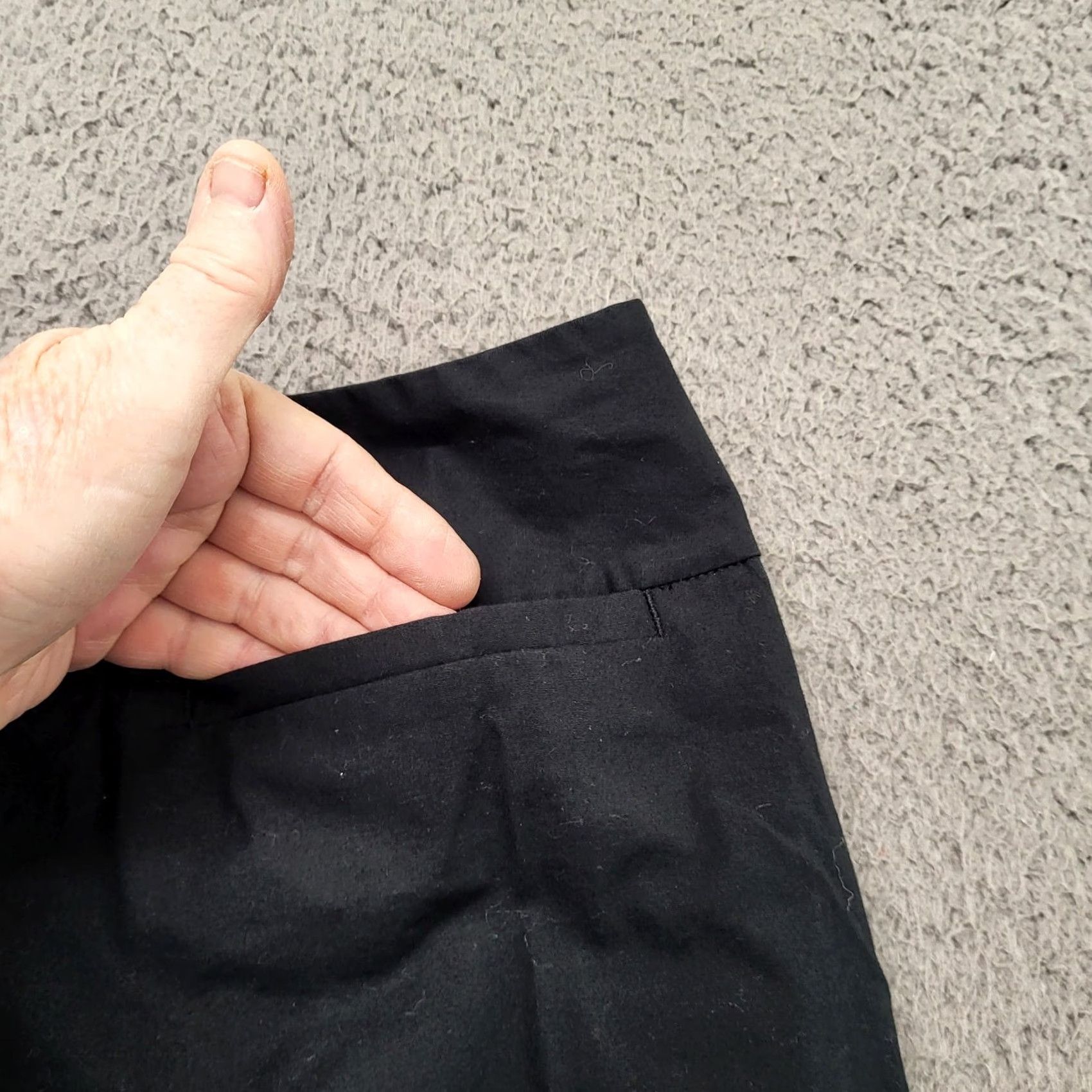 Gap GAP Skirt Women’s Size 10 Black Stretch Classic Career Cocktail Straight Pencil White tag not included Size 32" / US 10 / IT 46 - 5 Thumbnail