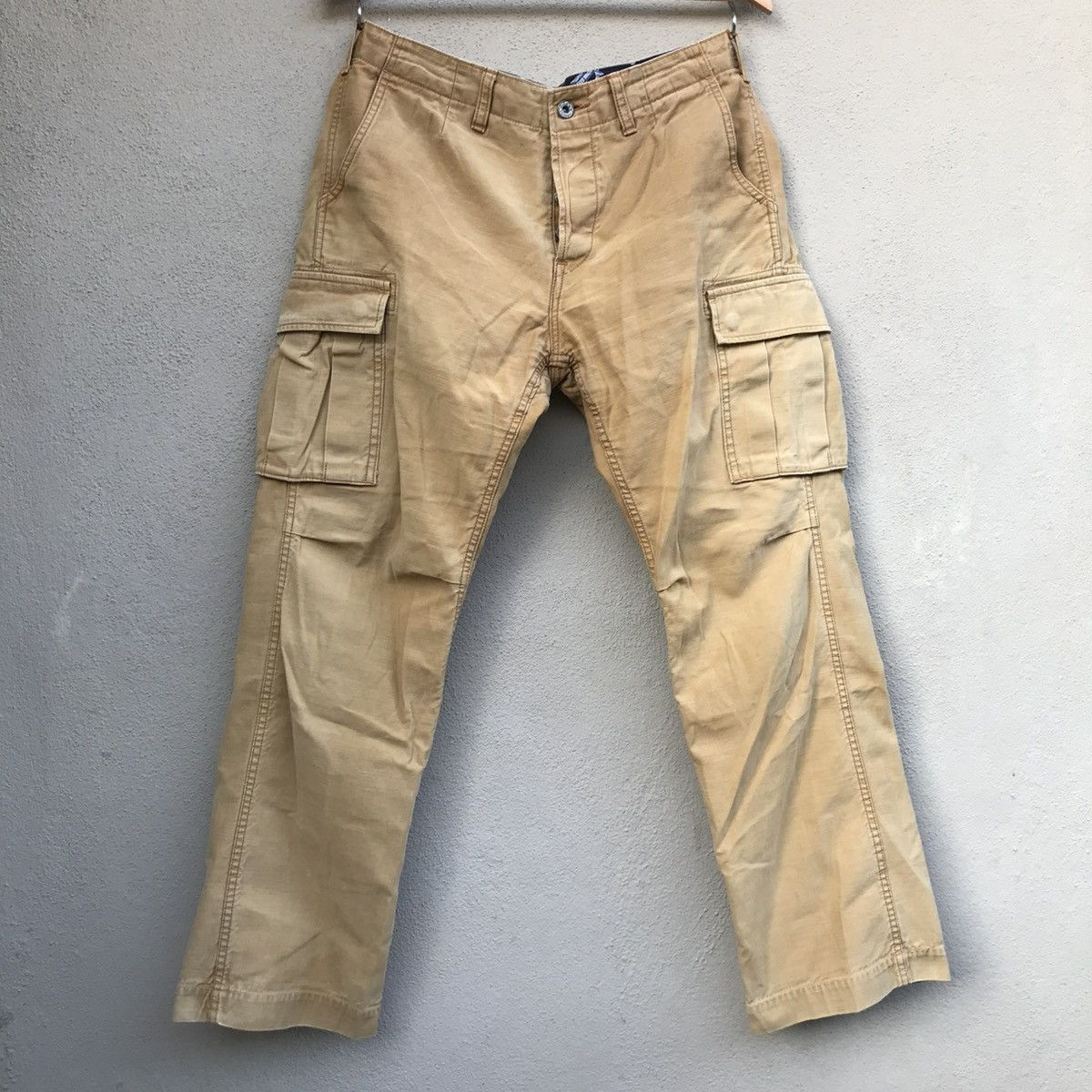 Momotaro Jeans Momotaro Jeans Cargo Pants Size US 34 / EU 50 - 2 Thumbnail