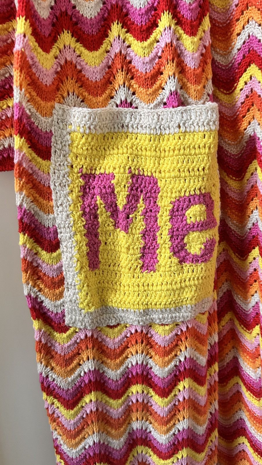 Other Me369 Kimberly Sunshine Long Crochet Cardigan RRP £424, new Size S / US 4 / IT 40 - 8 Thumbnail